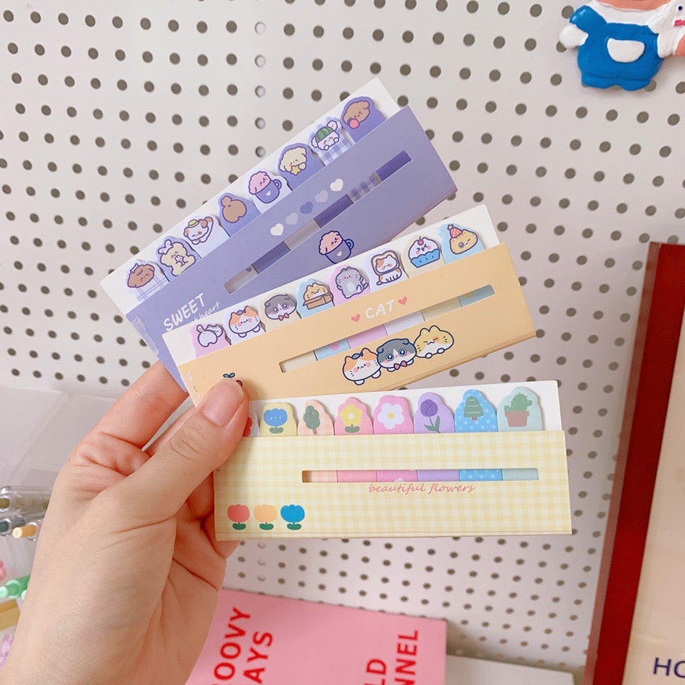 120 Sheets Kawaii Cartoon Self Sticky Notes