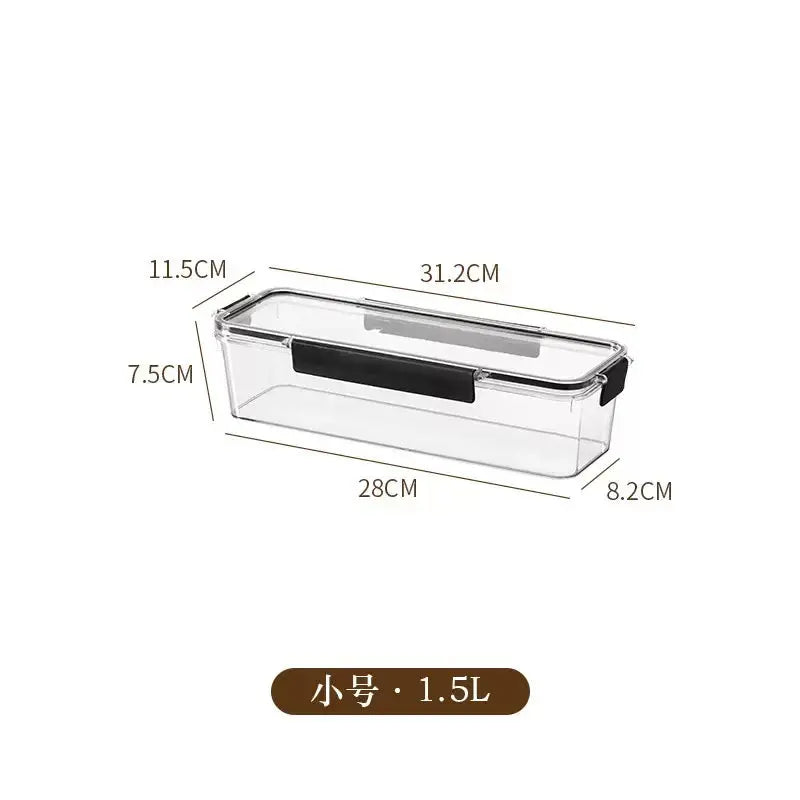 Slim Airtight Pasta & Pantry Storage Container