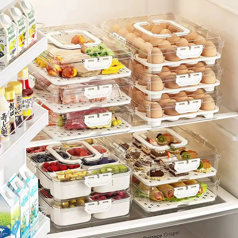 Large Airtight Food Fresh Keeping Storage Box with Handle