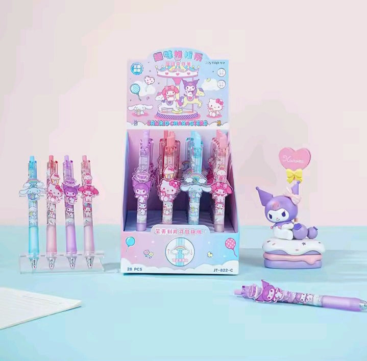 Kawaii Floating Glitter Gel Pen