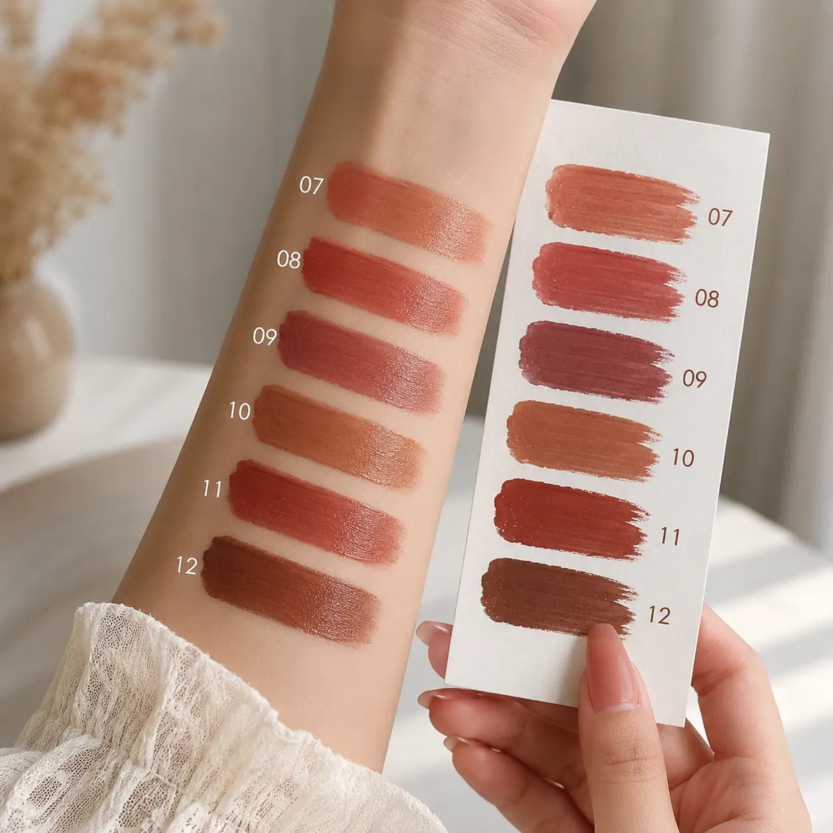 Pack Of 6 Bear Crystal Matte Lipstick 6 Shades