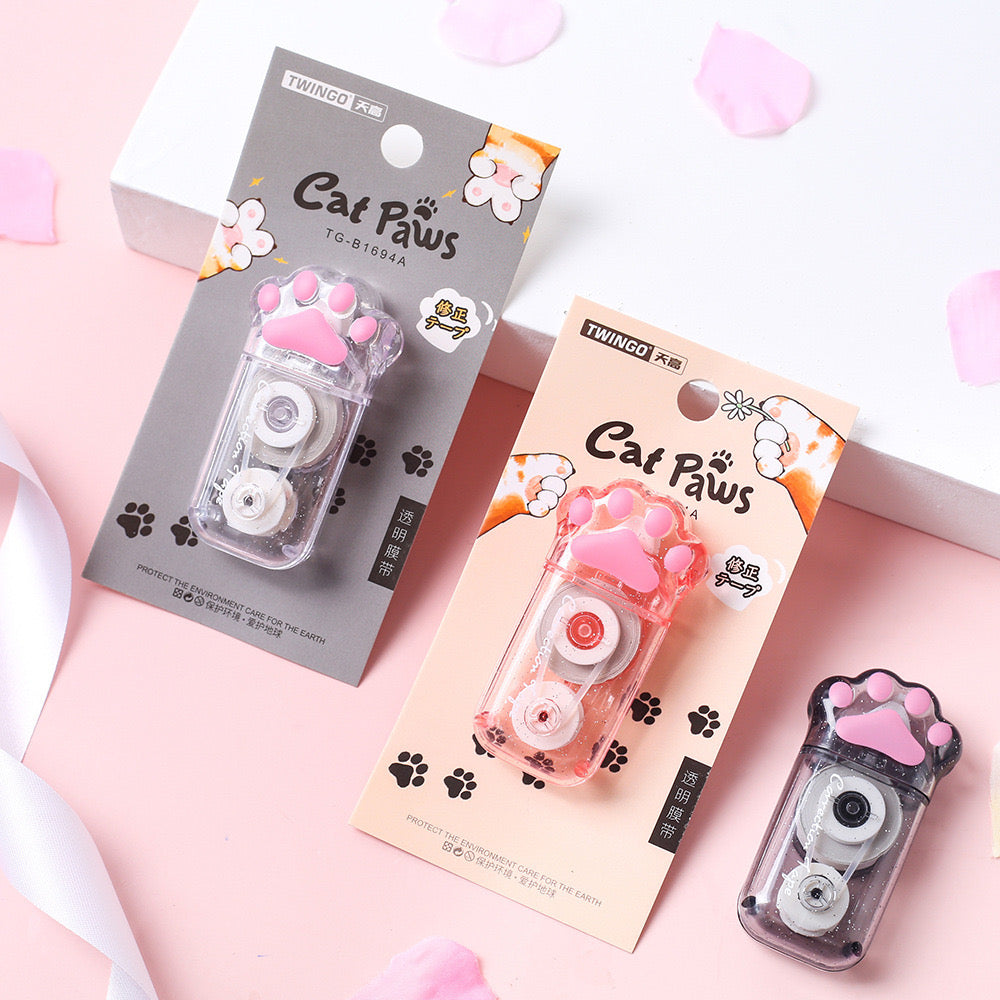 Kawaii Paw Shape Correction Tape