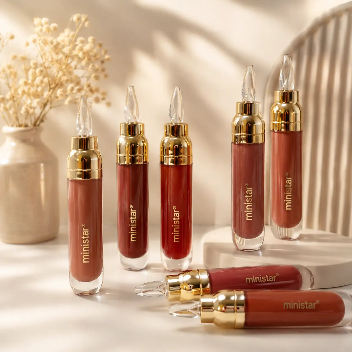 Crystal Lip Gloss 6 Shades