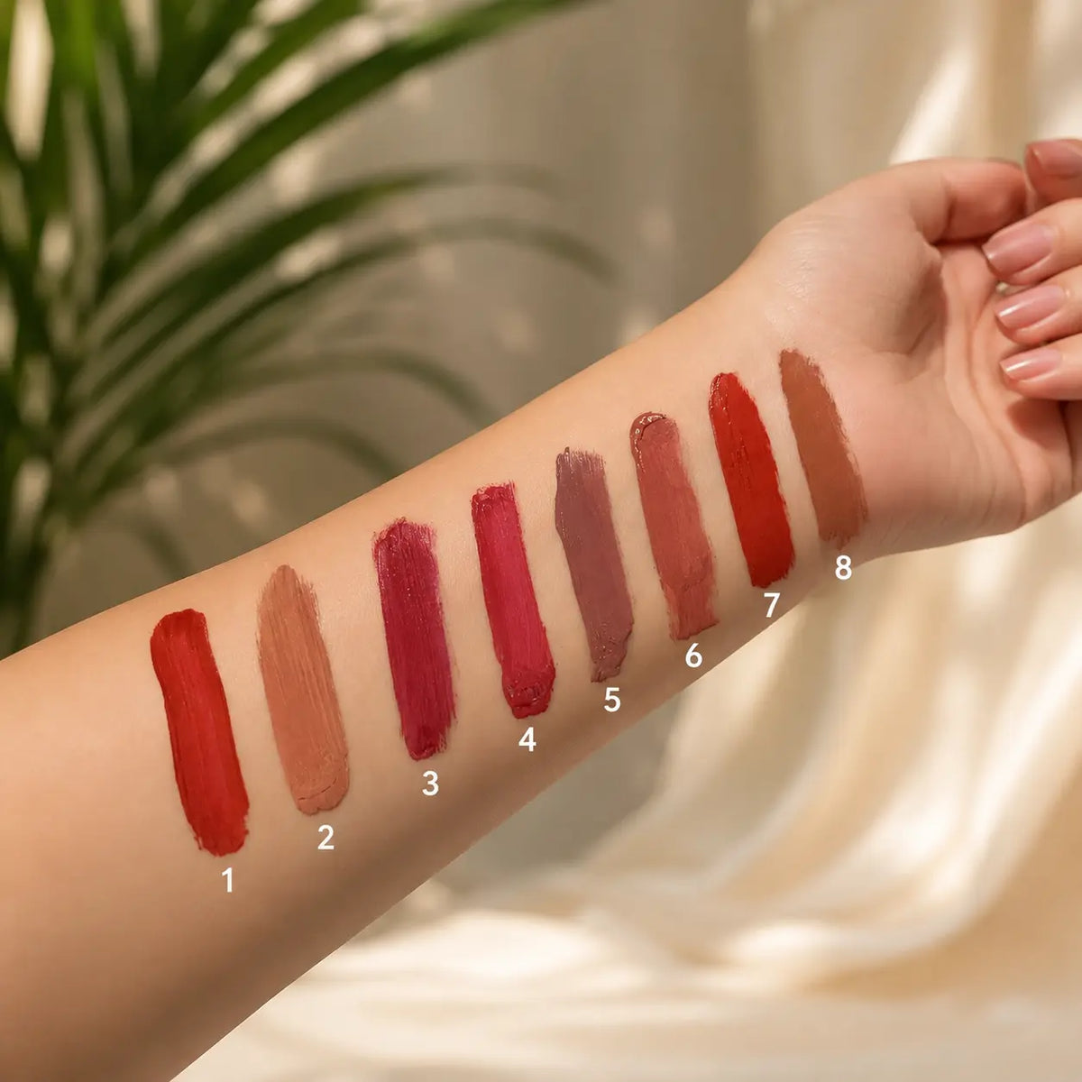 Velvet Matte Lip Gloss – 8 Shades