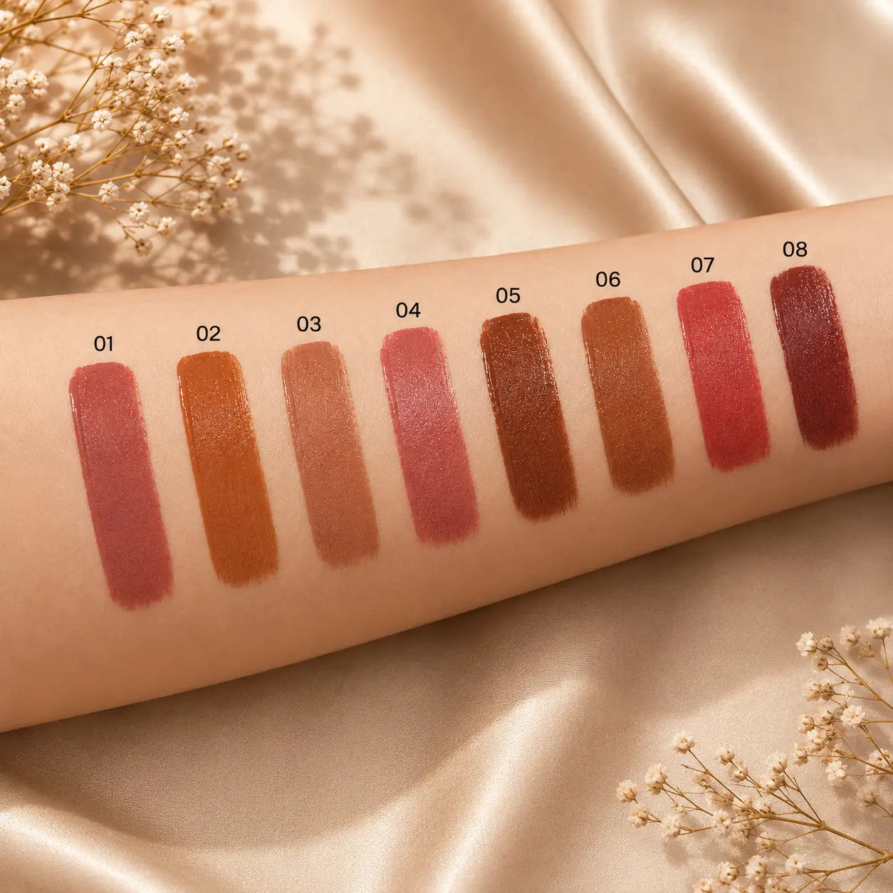 Double-Ended Lip Gloss & Lip Color  8 Shades