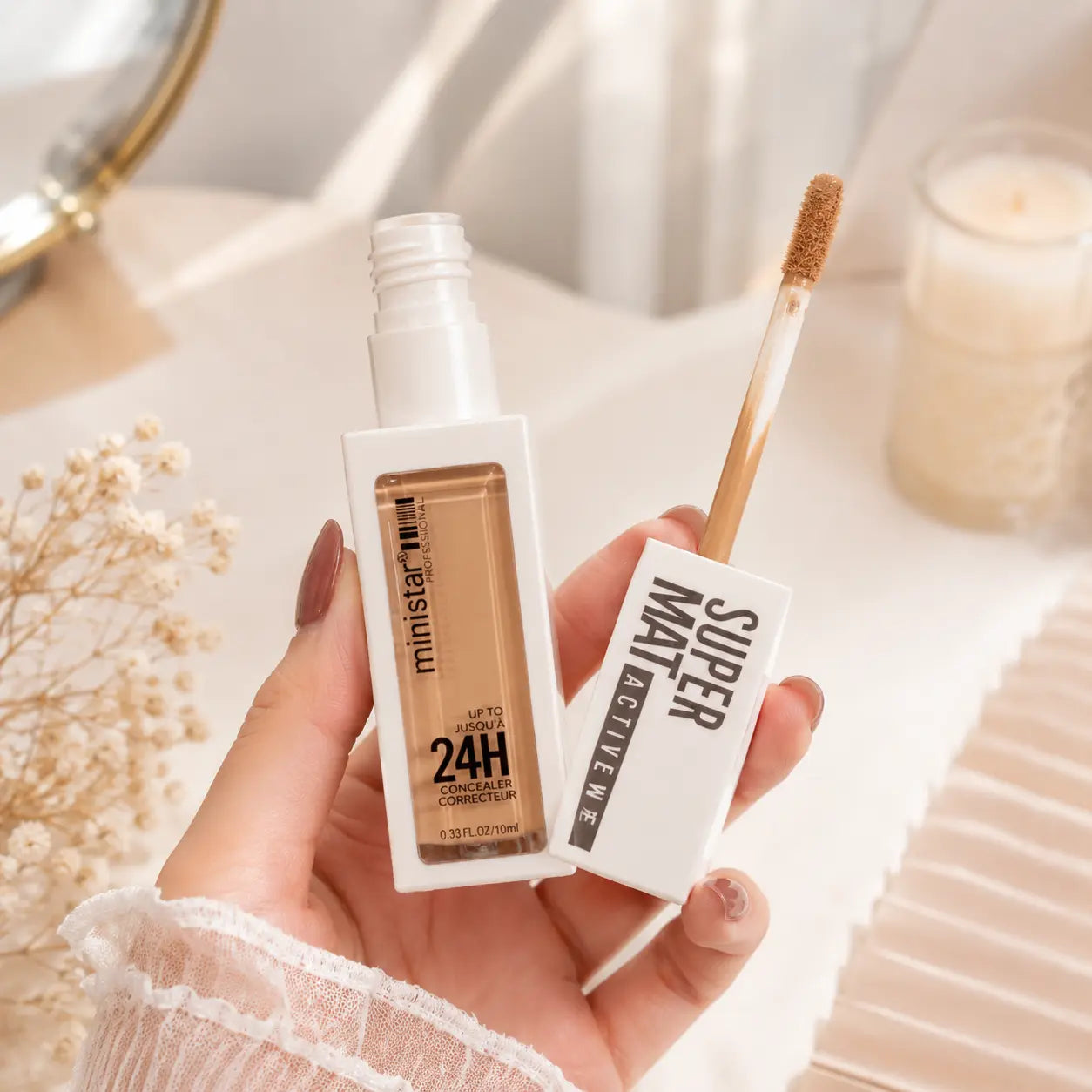 Super Mat 24H Concealer Full Coverage Matte Concealer