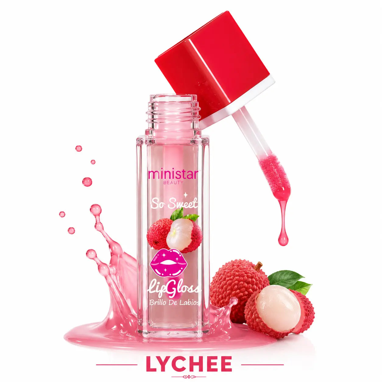 So Sweet Fruity Lip Gloss 6 Flavors