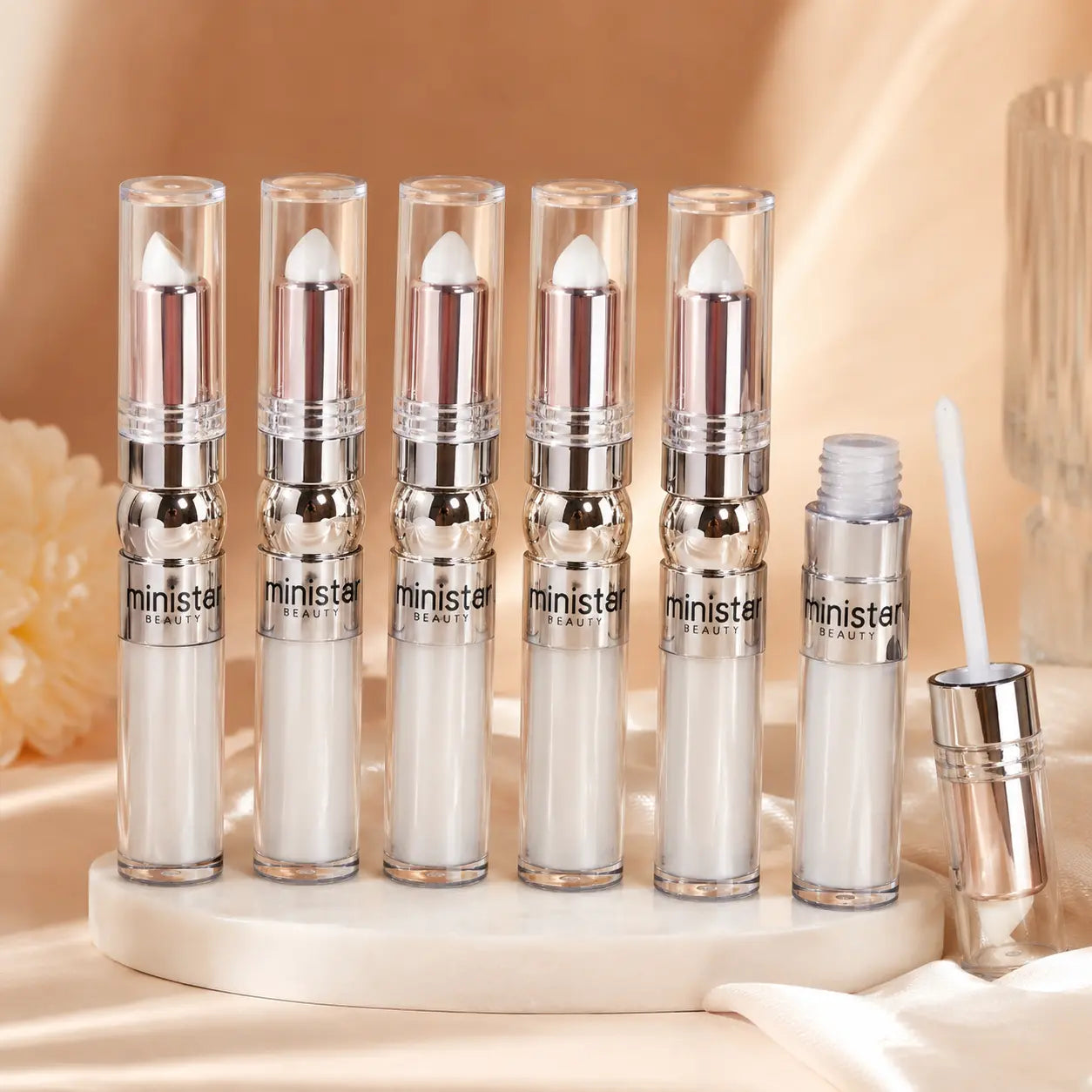 Ministar Beauty 2-in-1 Highlighter Pen Pearl Glow & Soft Shimmer