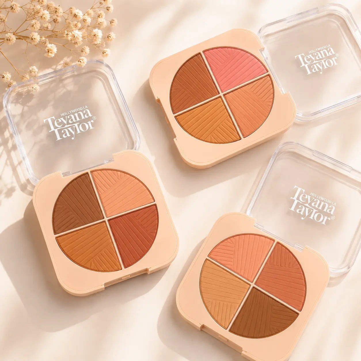 4-in-1 Blush, Bronzer & Contour Face Palette