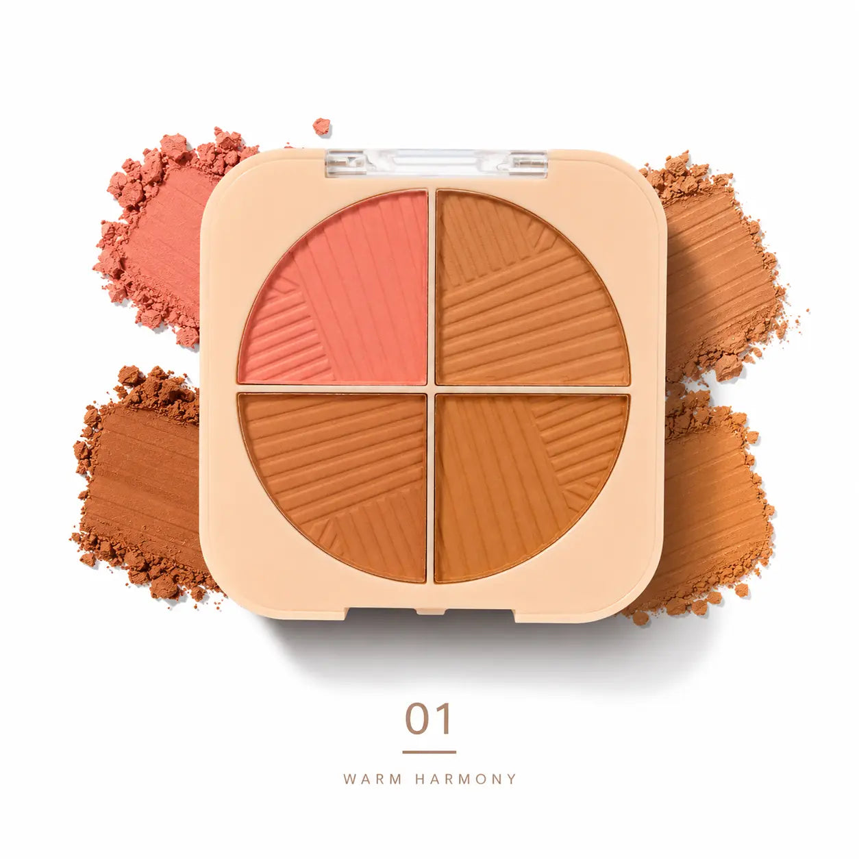 4-in-1 Blush, Bronzer & Contour Face Palette