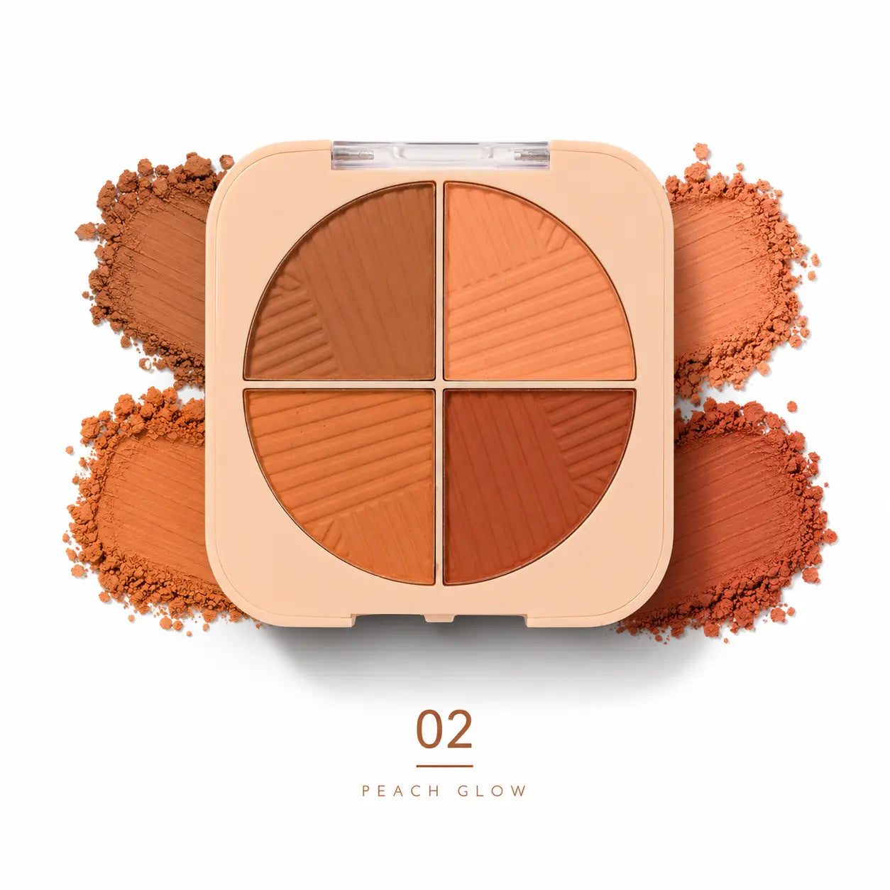 4-in-1 Blush, Bronzer & Contour Face Palette