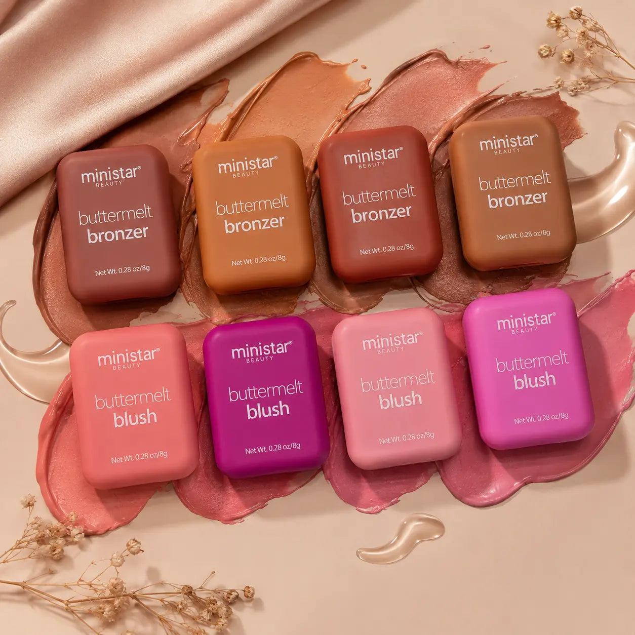 Buttermelt Blush & Bronzer Compact – 8g