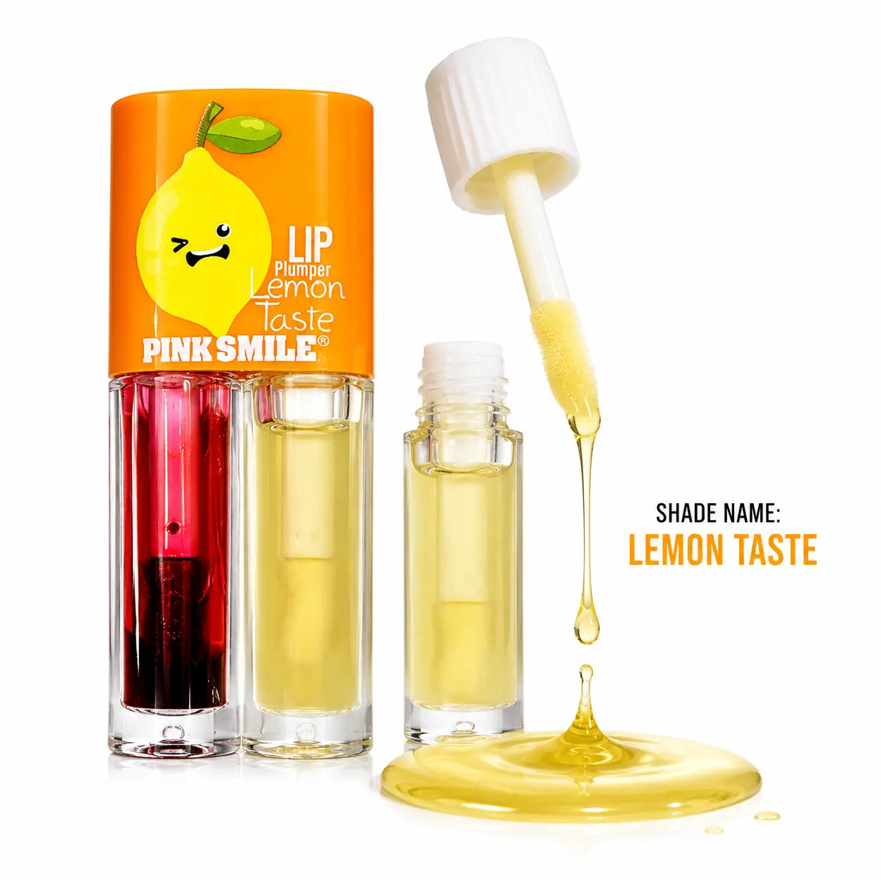 Pink Smile Fruity Lip Plumper Duo 2-in-1 Lip Gloss Set