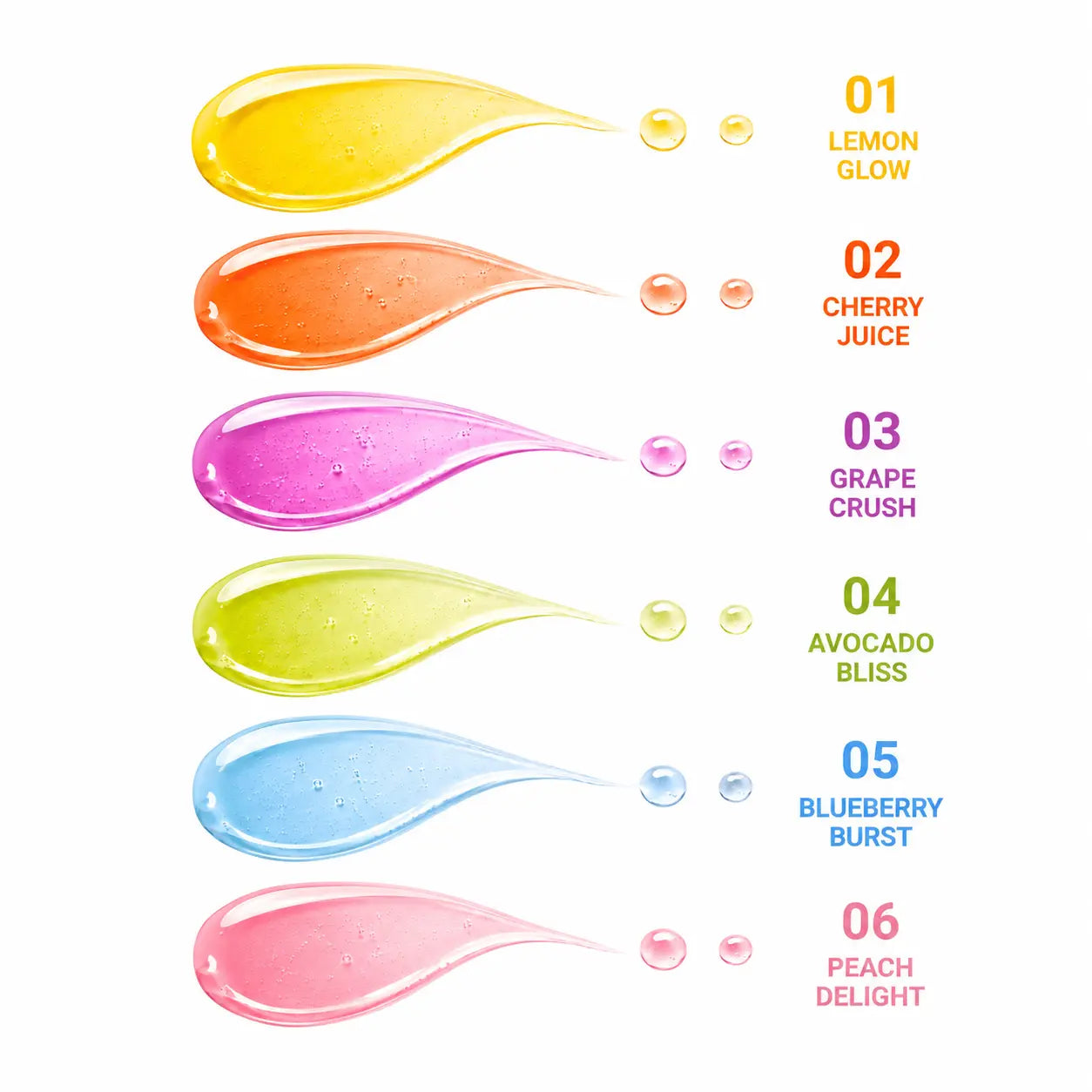 Fruit Juice Lip Comfort Oil Hydrating Glossy Lip Oil