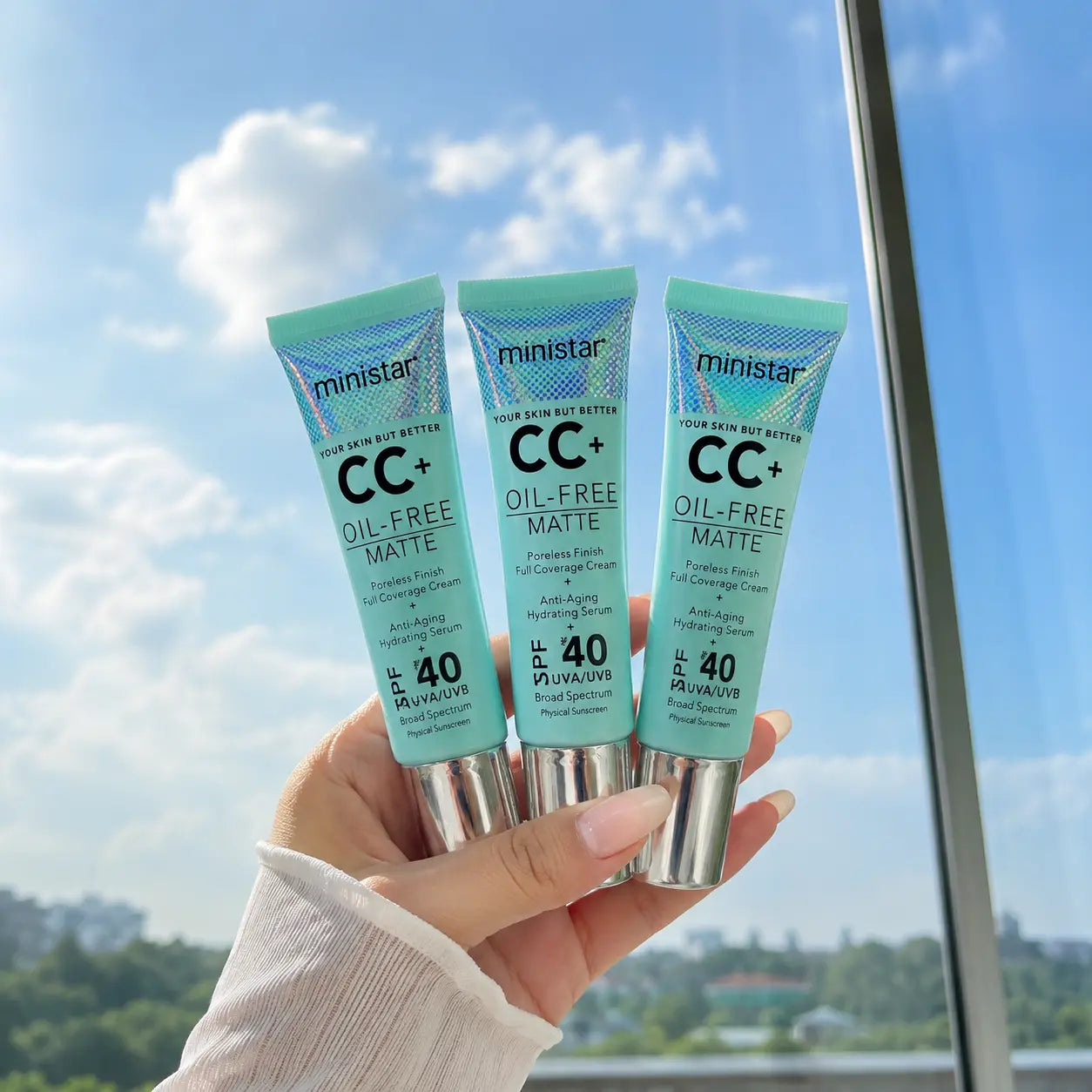 CC+ Oil Free Matte Full Coverage Cream SPF 40