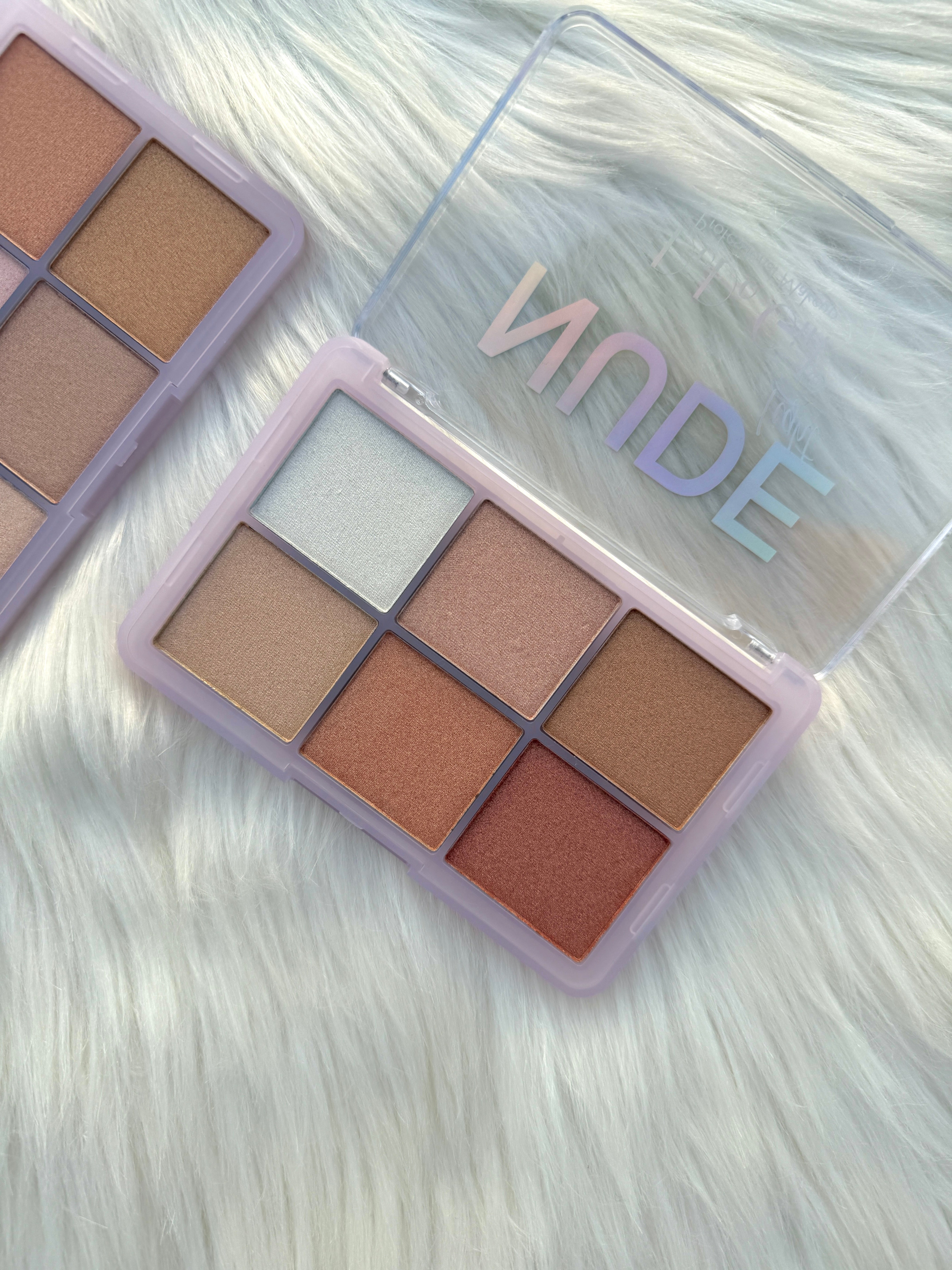 NUDE Glow Palette 6 Essential Shades for a Natural Radiance