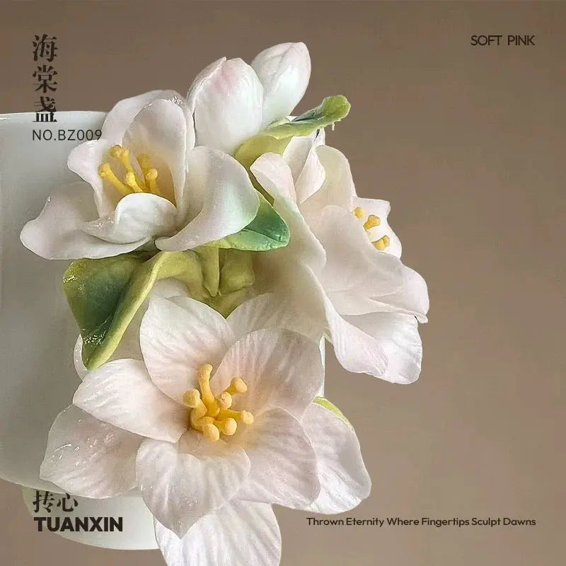 Bloom Sculpted Ceramic Mug Sparkels  Sparkels