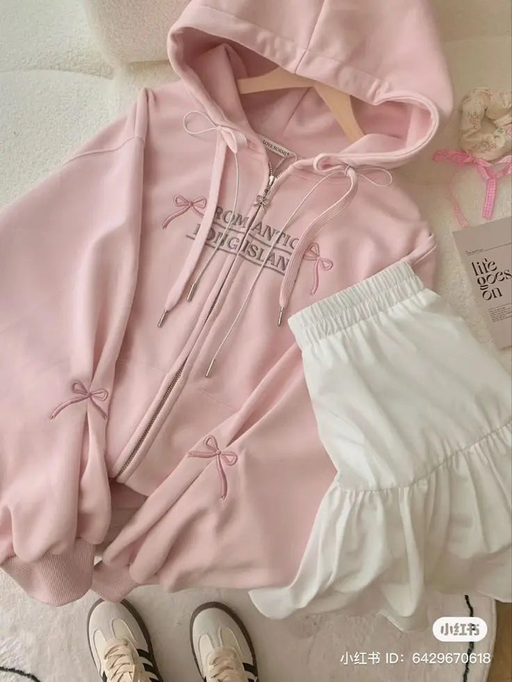 Romantic Long Island Oversized Hoodie Sparkels  Sparkels