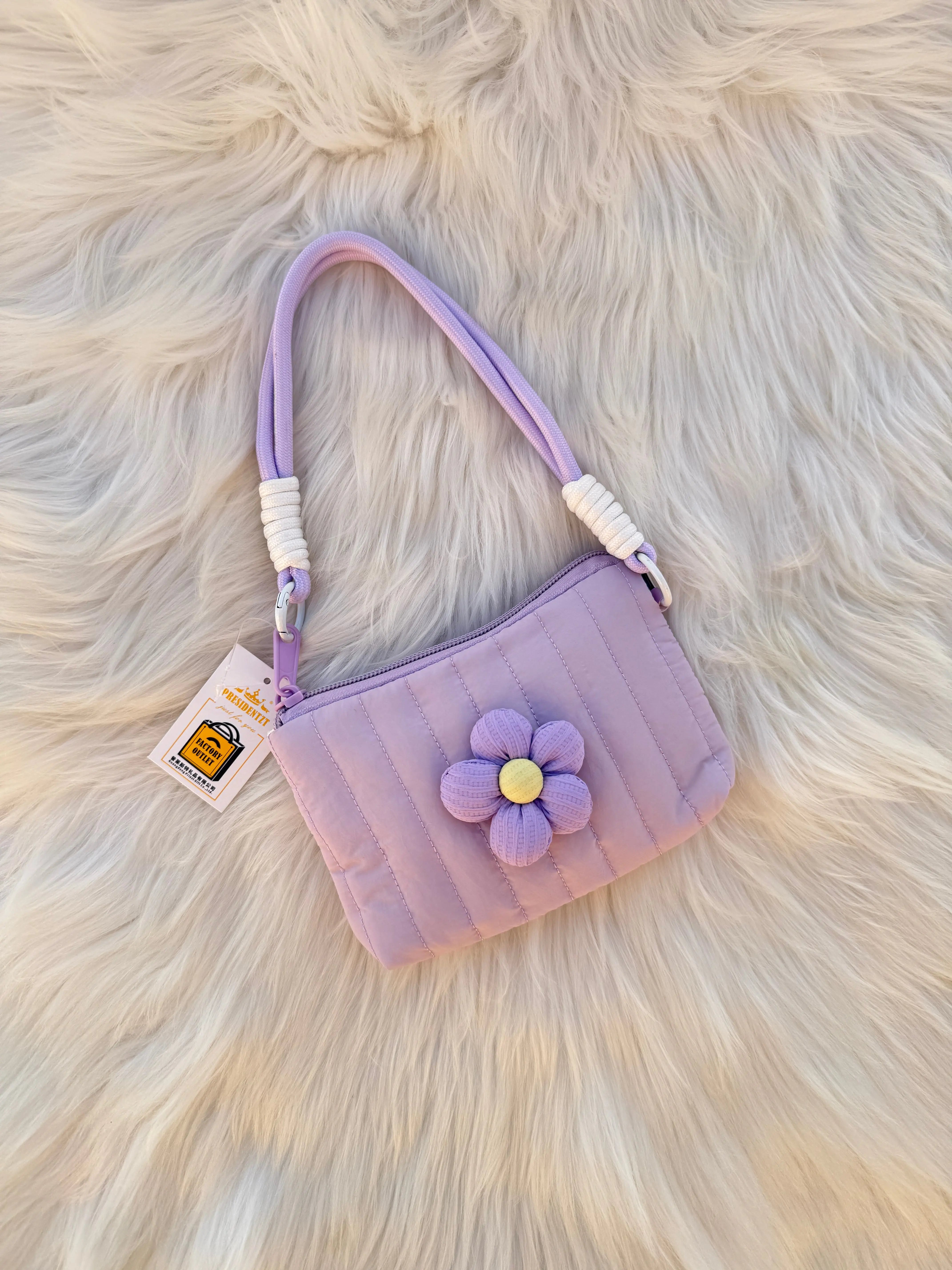 Cute Pastel Flower Mini Handbag Sparkels  Sparkels