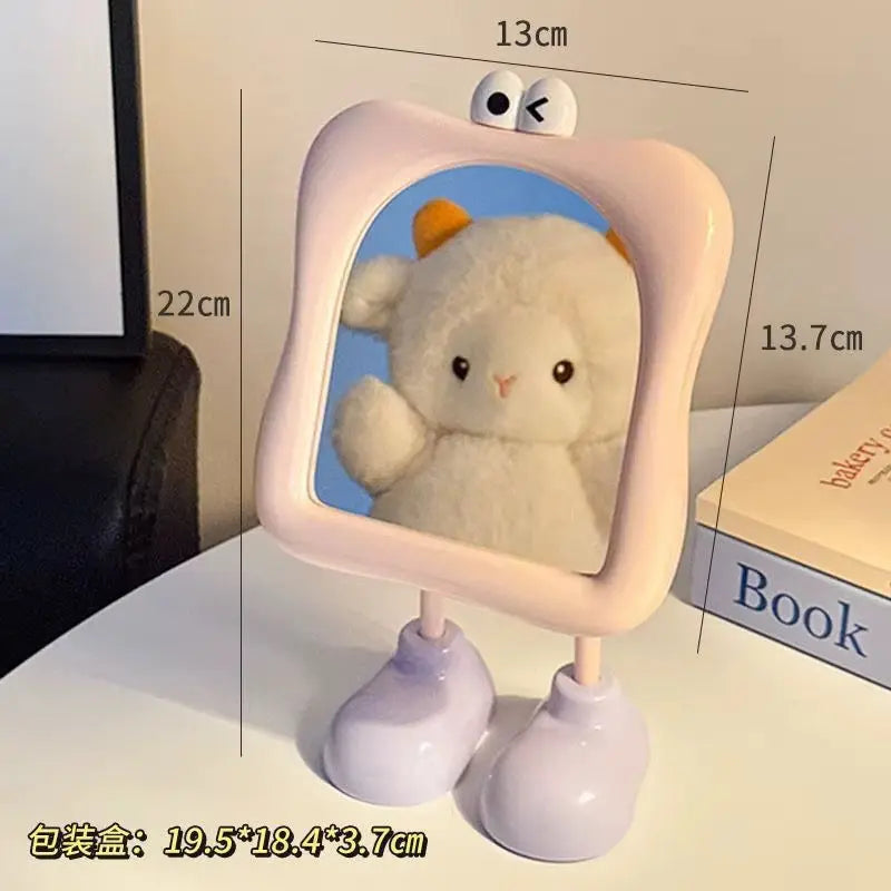 Cute Bigfoot Cartoon Standing Makeup Mirror