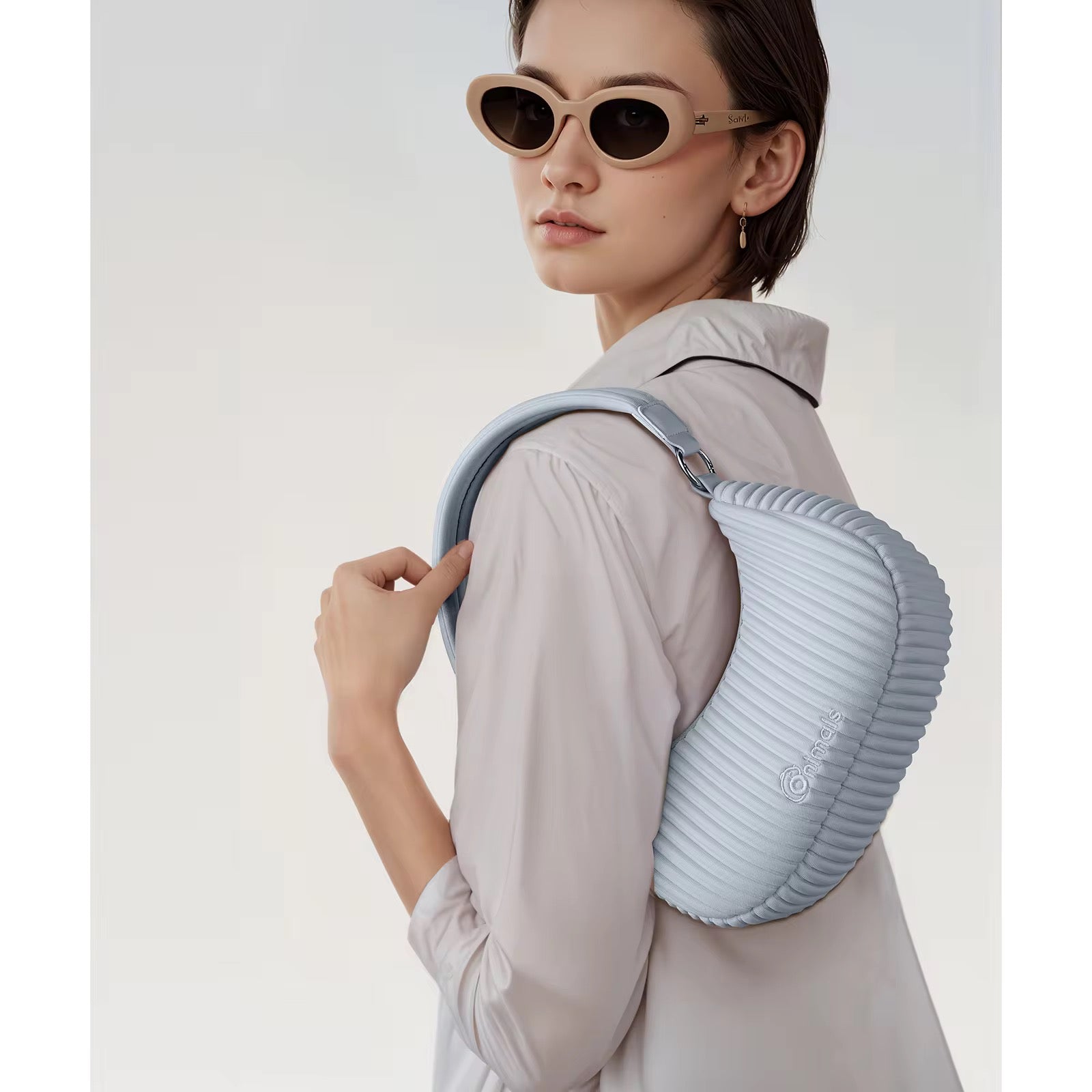 Pleated Soft Shoulder Bag Lightweight & Stylish Handbag for Women