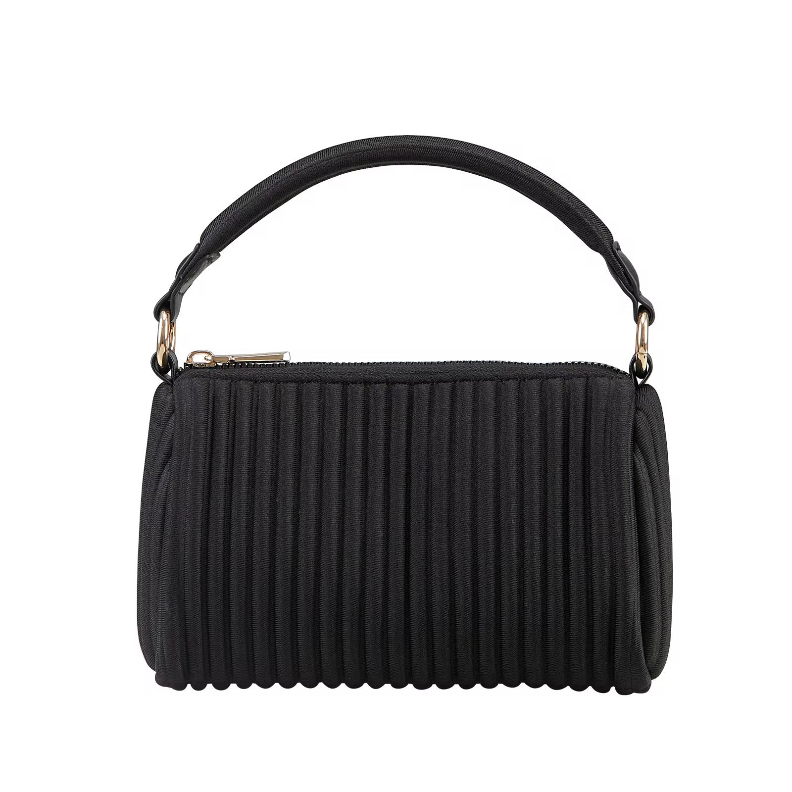 Pleated Mini Handbag Lightweight & Trendy Shoulder Purse