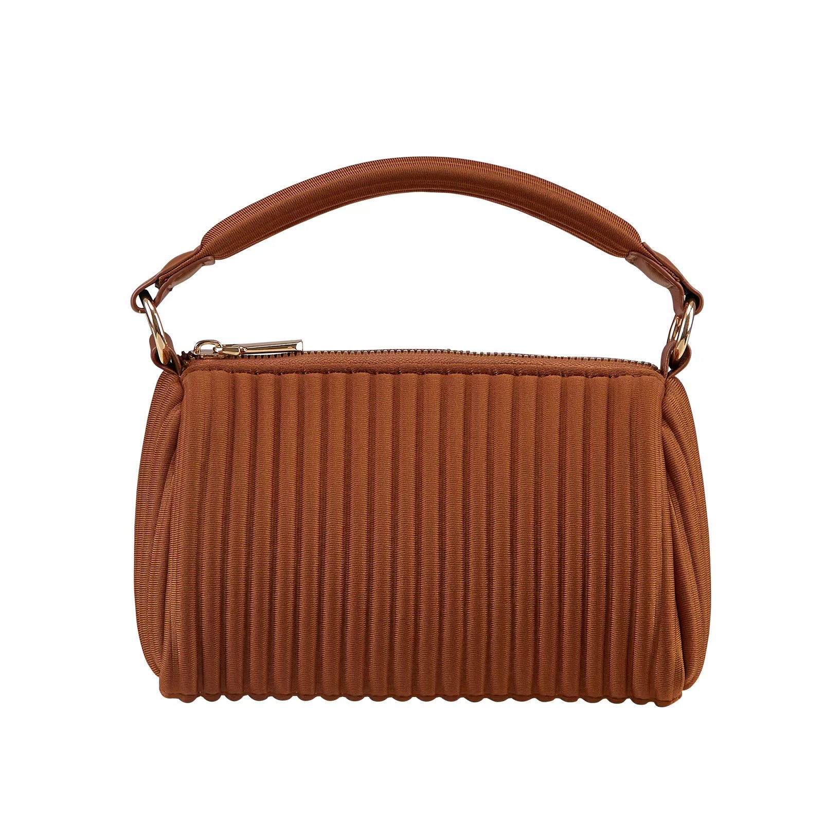 Pleated Mini Handbag Lightweight & Trendy Shoulder Purse