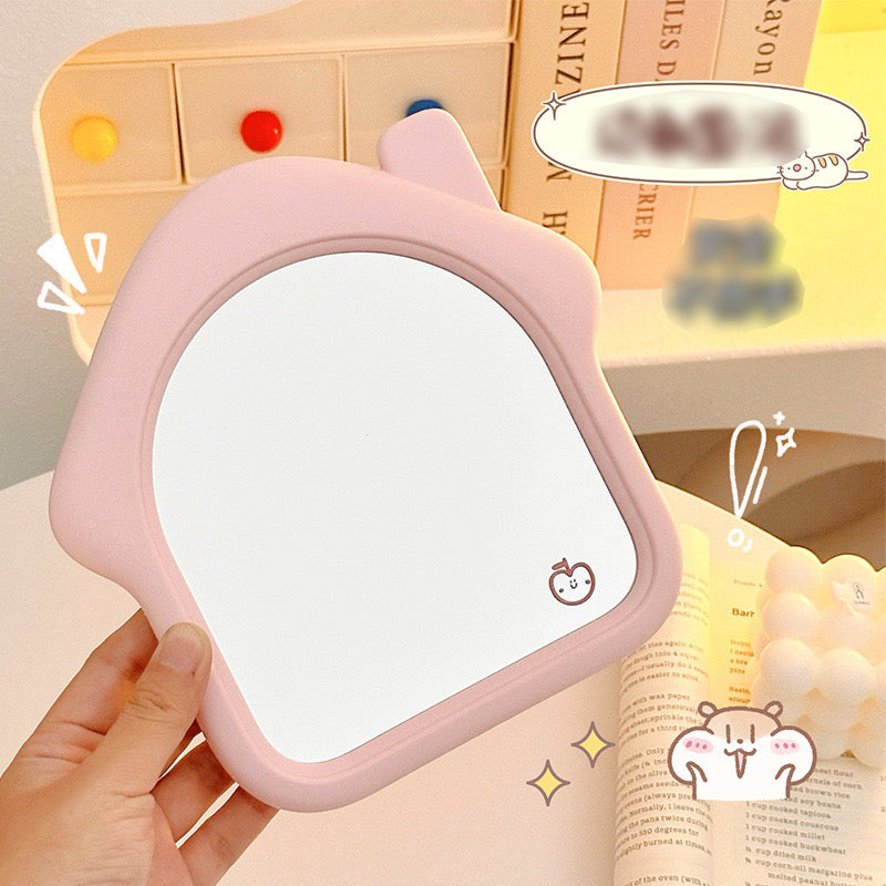 Kawaii House-Shaped Vanity Mirror Cute Desktop Makeup Mirror