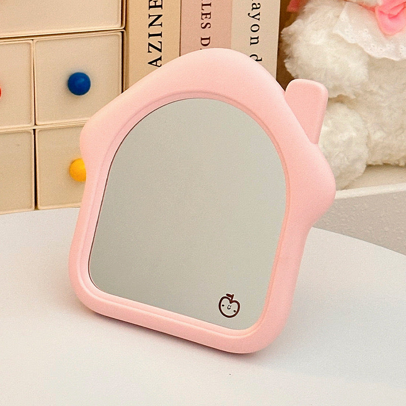 Kawaii House-Shaped Vanity Mirror Cute Desktop Makeup Mirror