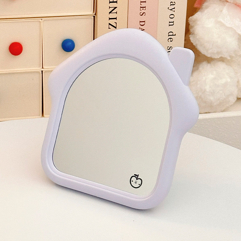 Kawaii House-Shaped Vanity Mirror Cute Desktop Makeup Mirror