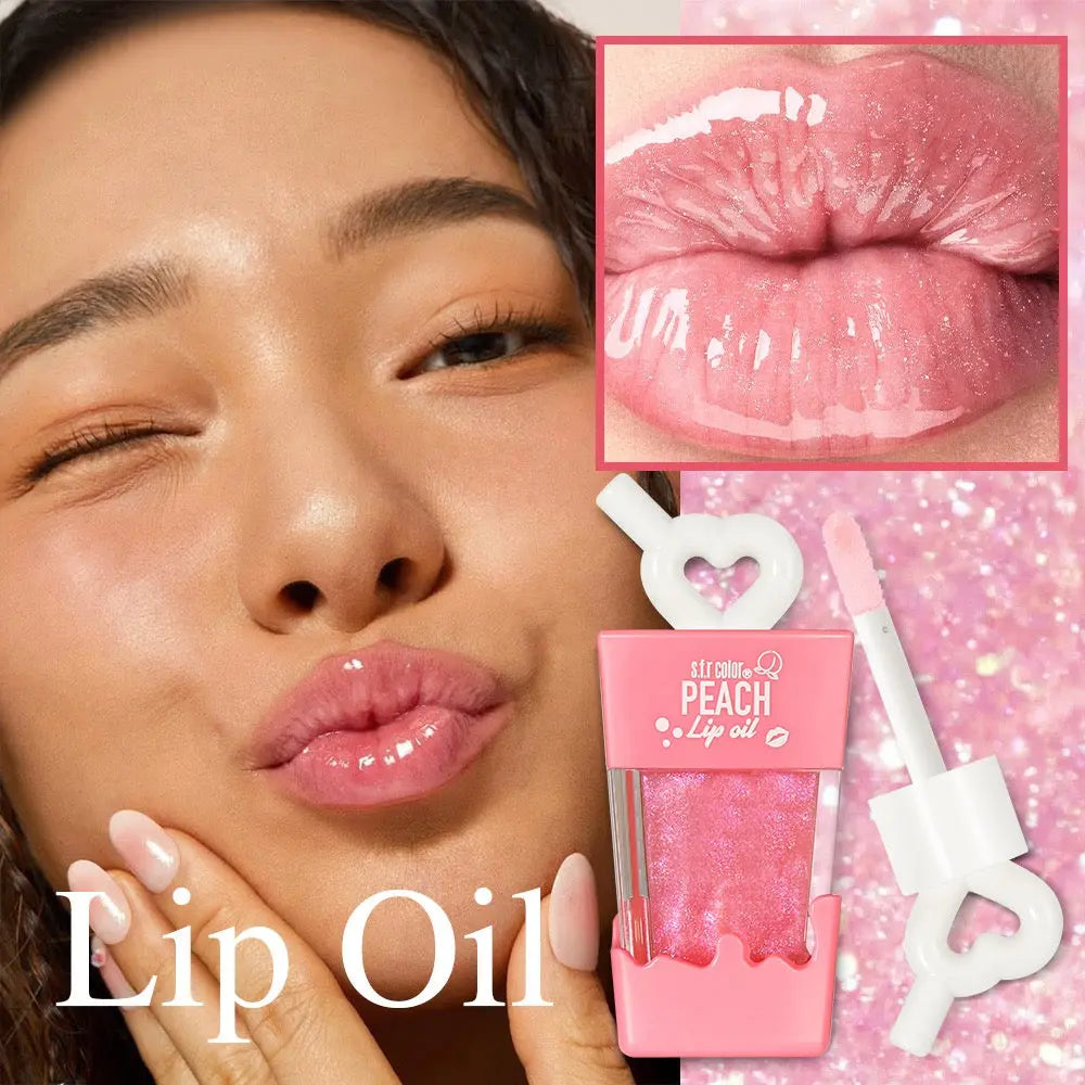 Fruit Glitter Lip Oil Moisturizing Shimmer Lip Gloss