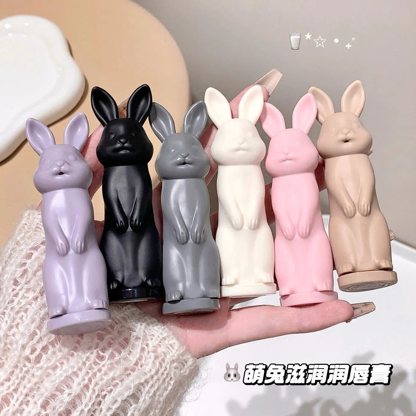 Kawaii Rabbit Lip Balm Cute Moisturizing Lip Stick