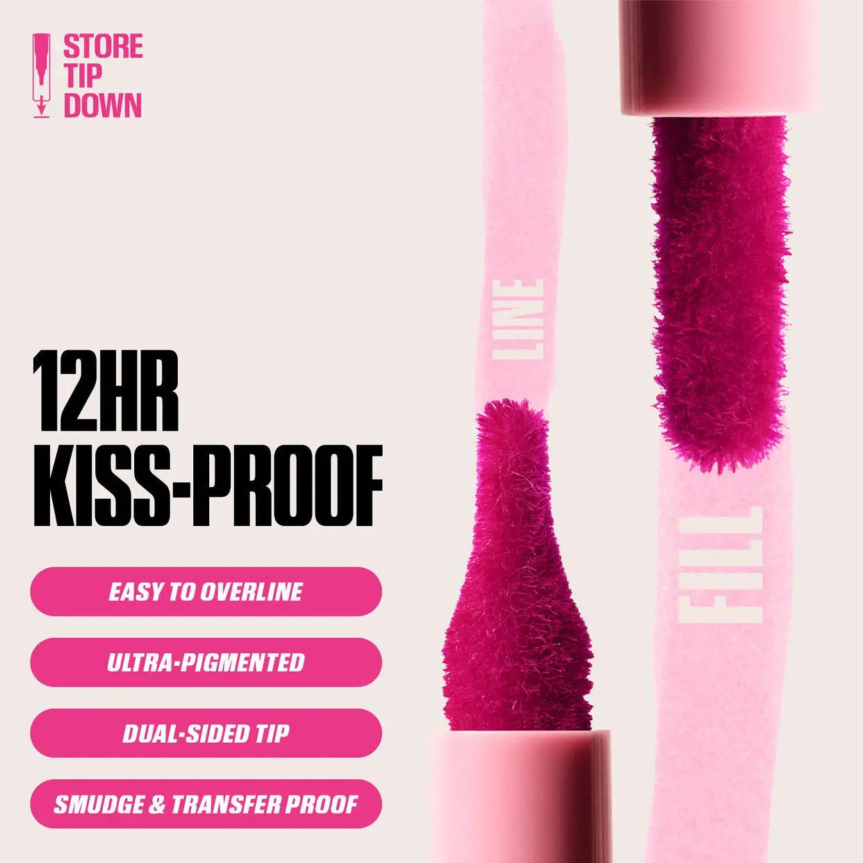 Lip Contour Stain Pen Long Lasting Lip Liner Tint