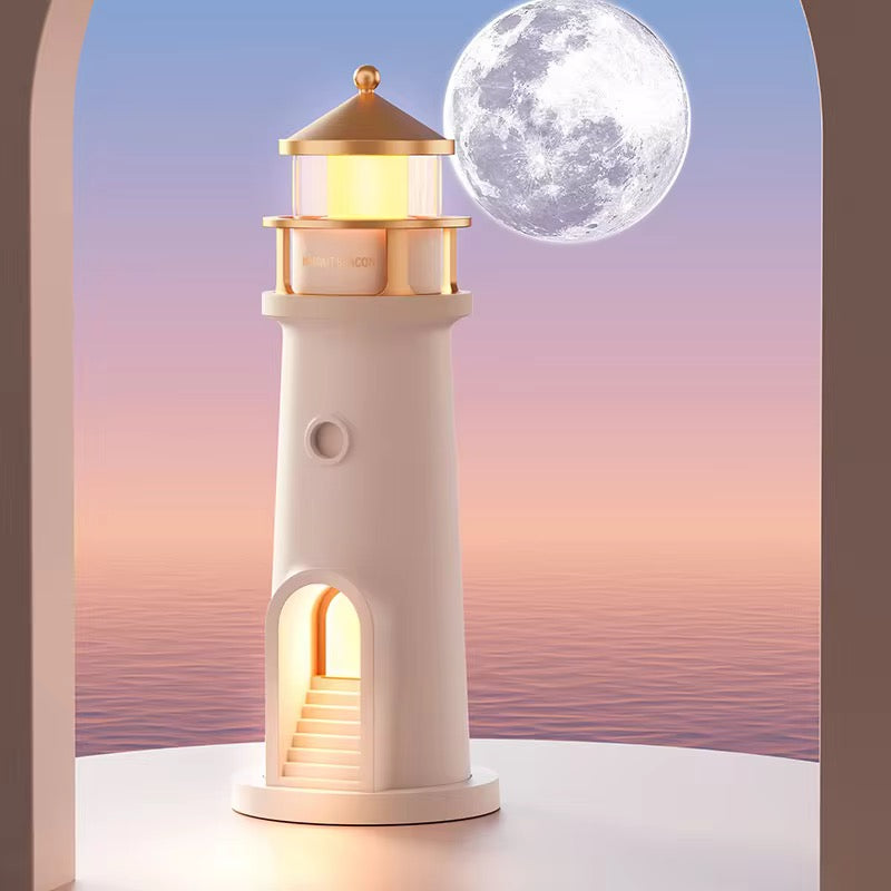 Magical Lighthouse Night Lamp LED Ambient Light with Remote Control