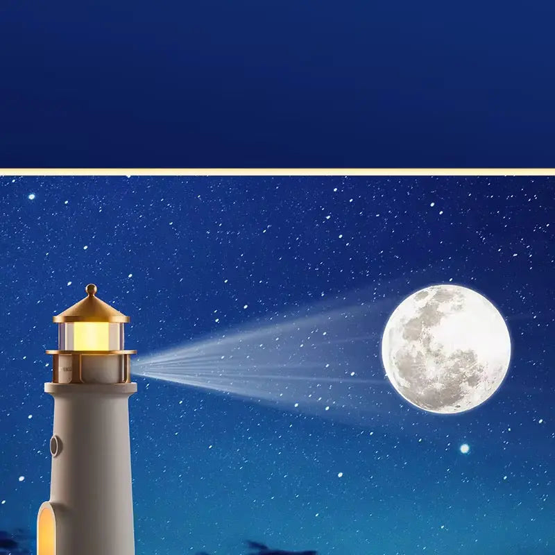 Magical Lighthouse Night Lamp LED Ambient Light with Remote Control Sparkels  Sparkels