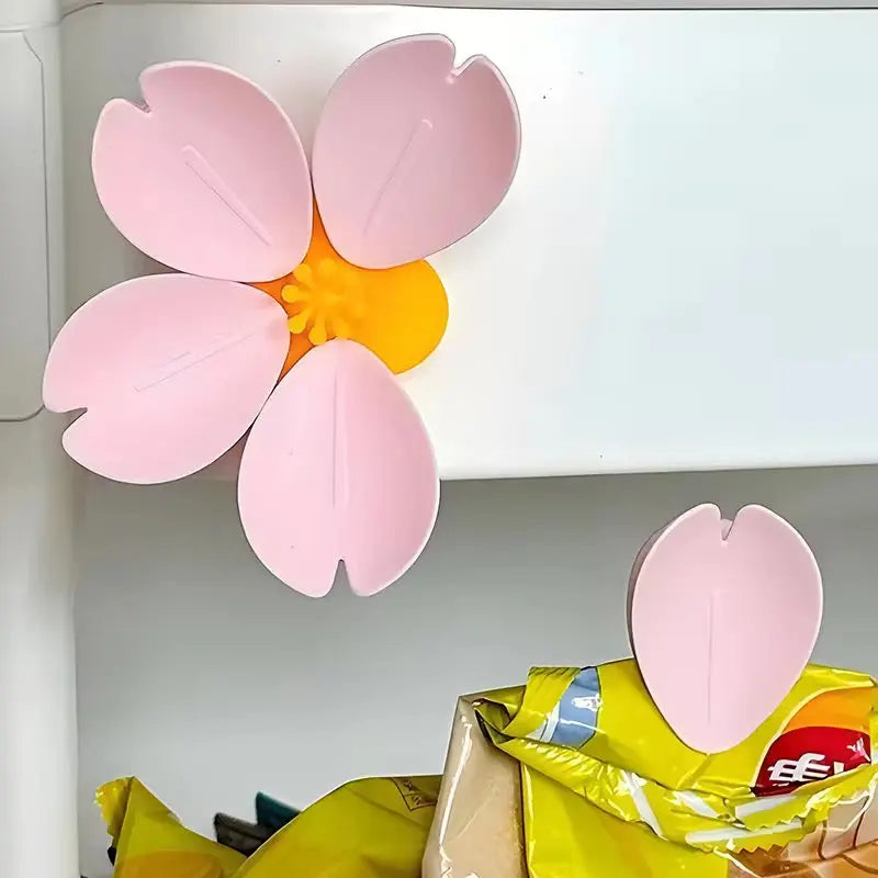 Cute Flower Snack Bag Clip Airtight Sealing Clamp for Chips & Food Storage Sparkels  Sparkels