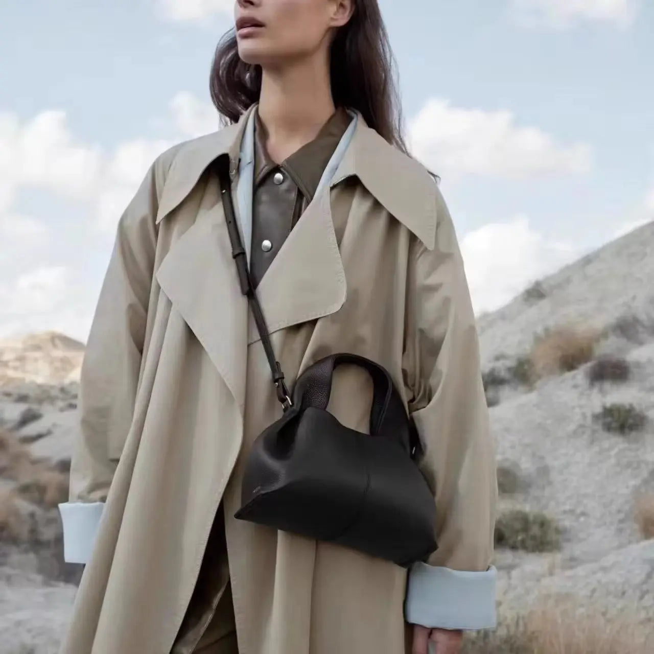 Soft Luxe Mini Handbag Elegant Everyday Shoulder Bag