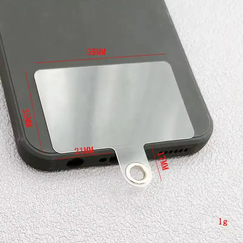 Invisible Phone Lanyard Patch (5-Pack) Universal Phone Strap Holder Sparkels  Sparkels