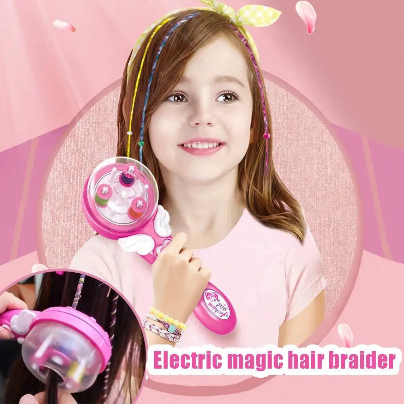 Automatic Hair Braid Kits Tool Electric Children DIY Braiding Hairstyle Twist Machine Makeup Toys For Girl