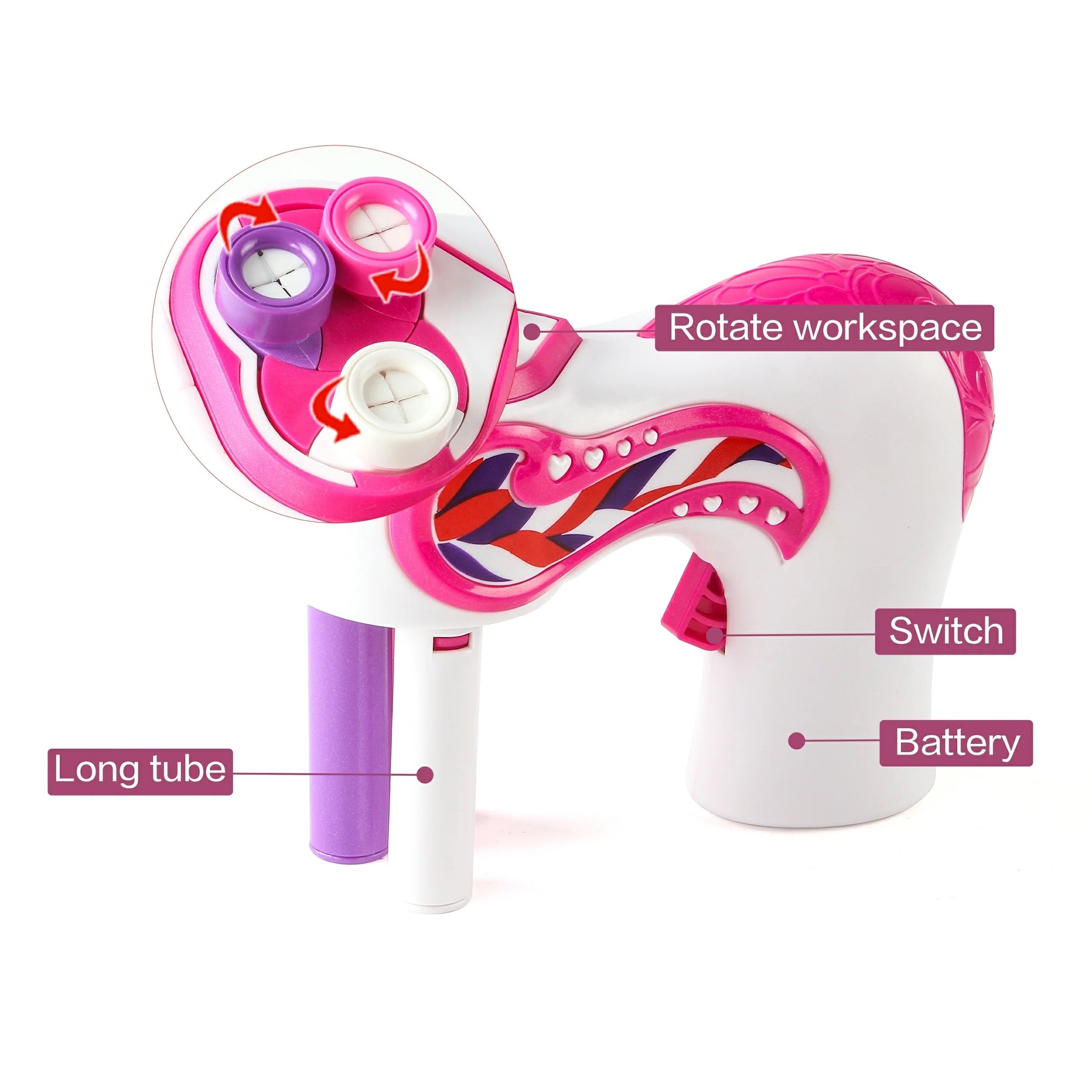 Automatic Hair Braider Electric DIY Hair Weave Machine Twist Knitting Roll Twisted Braiding Styling Tools Girl Gift