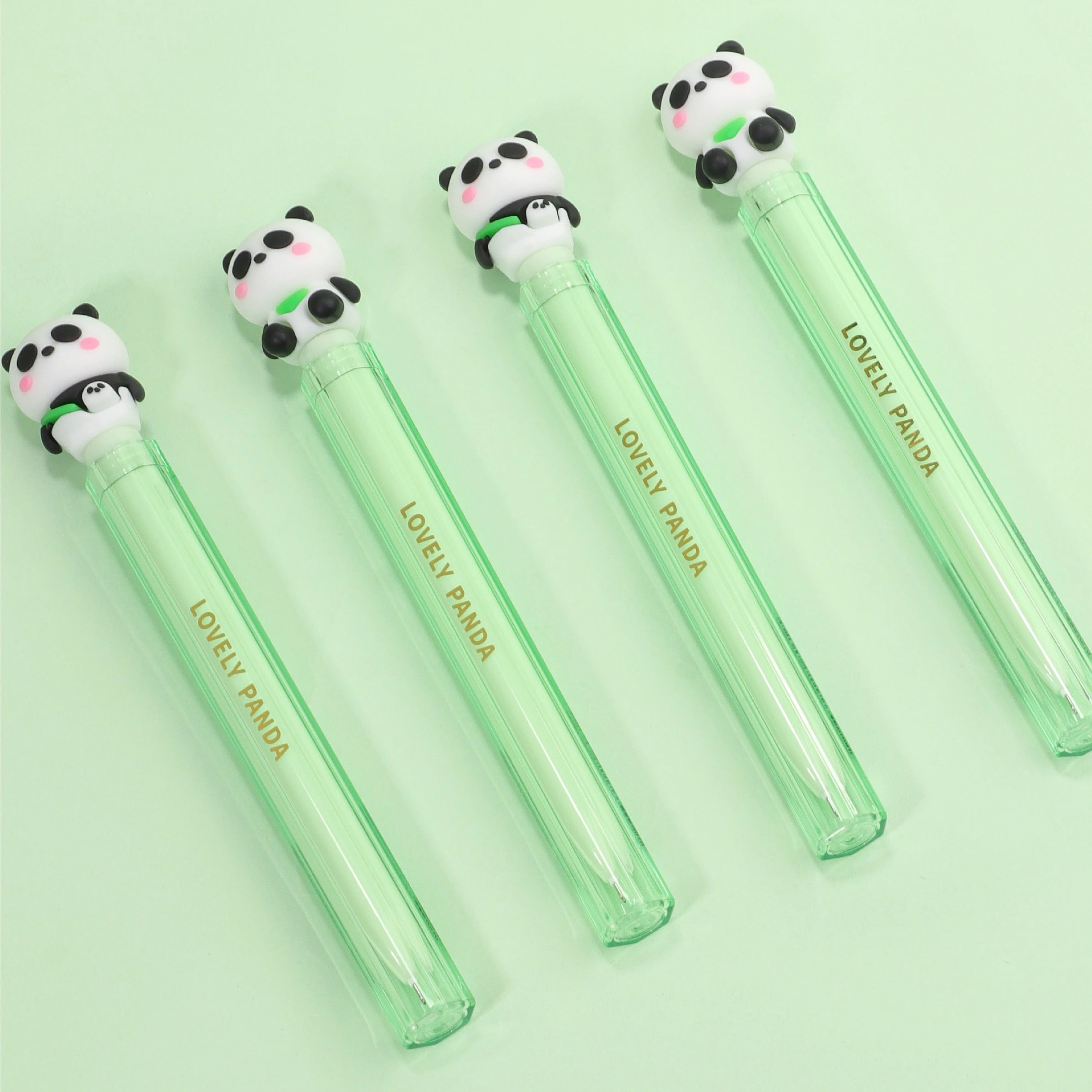 Cute Panda Gel Pen Kawaii 0.5mm Black Ink Writing Pen