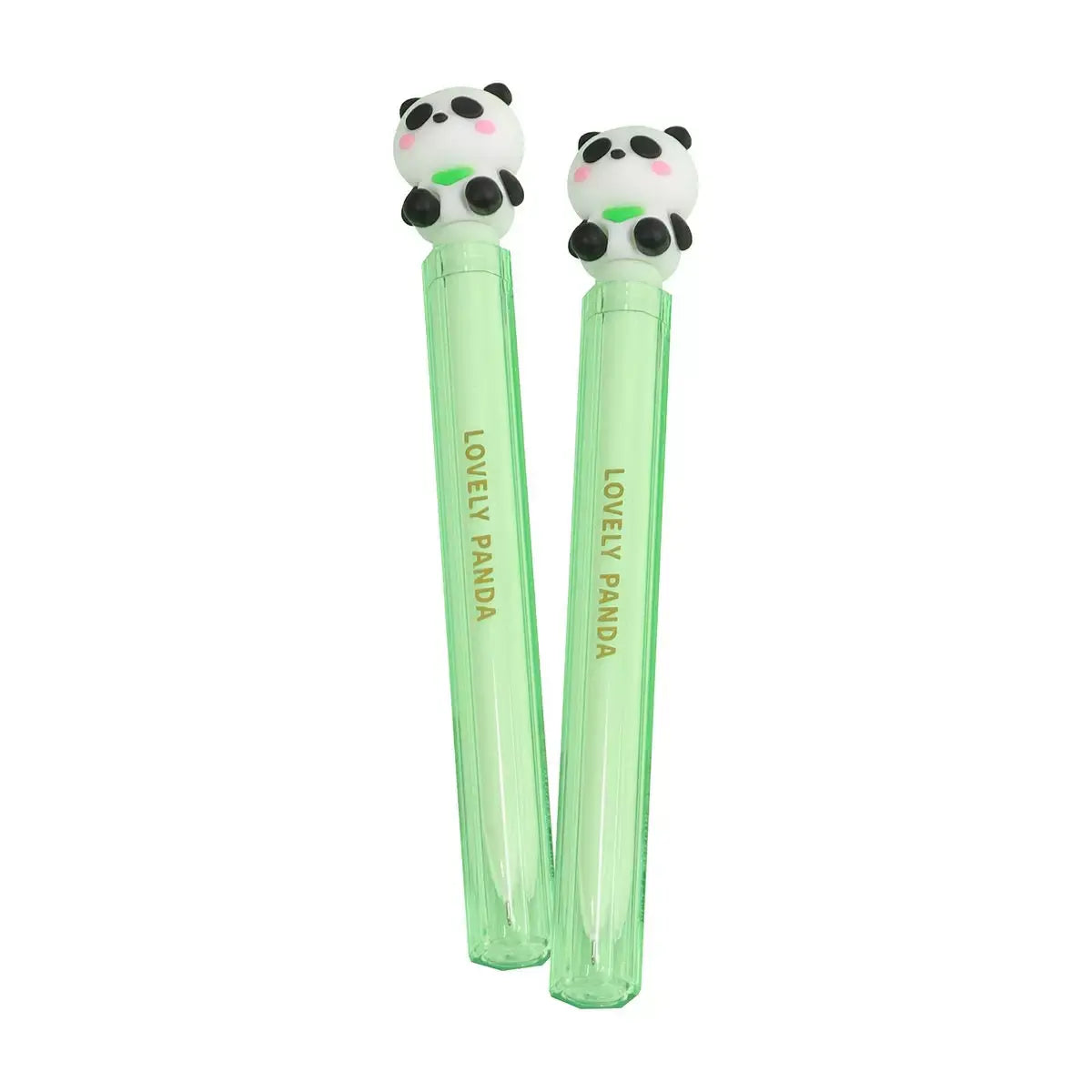 Cute Panda Gel Pen 0.5mm Smooth Writing Black Ink Kawaii Stationery
