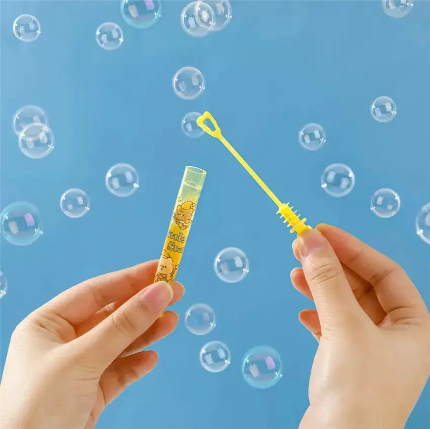 Little Star Bubble Wand Tube Mini Bubble Maker for Kids