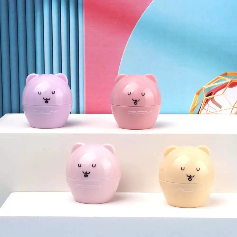 Cute Bear Moisturizing Lip Balm Hydrating Nourishing Lip Care