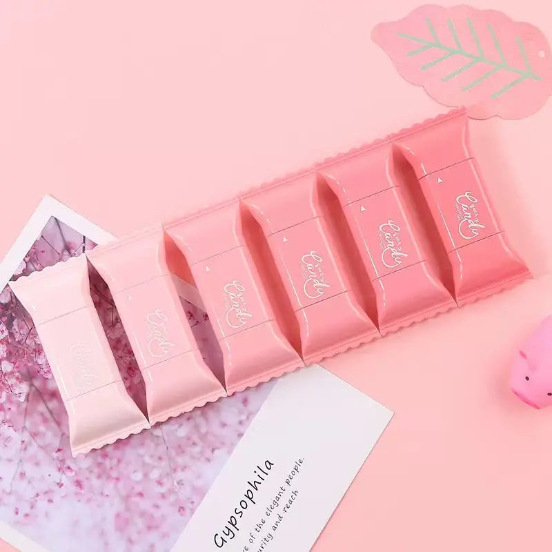 Candy Gradient Correction Tape Aesthetic White Out Set (6pcs)