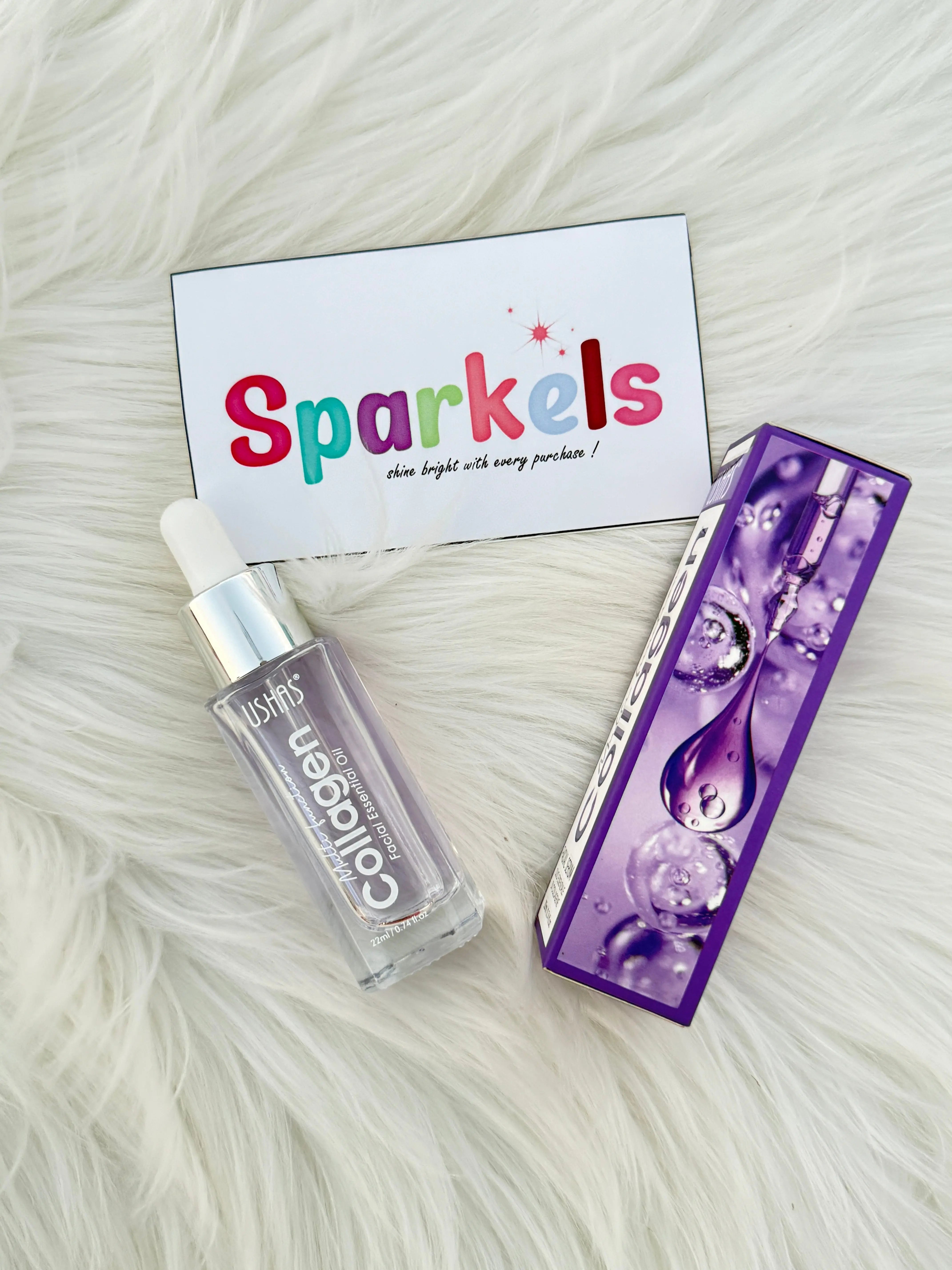 Multi-Function Facial Serums – Vitamin C, Collagen, Hyaluronic Acid & Rose Oil (22ml) Sparkels  1525.00 Sparkels