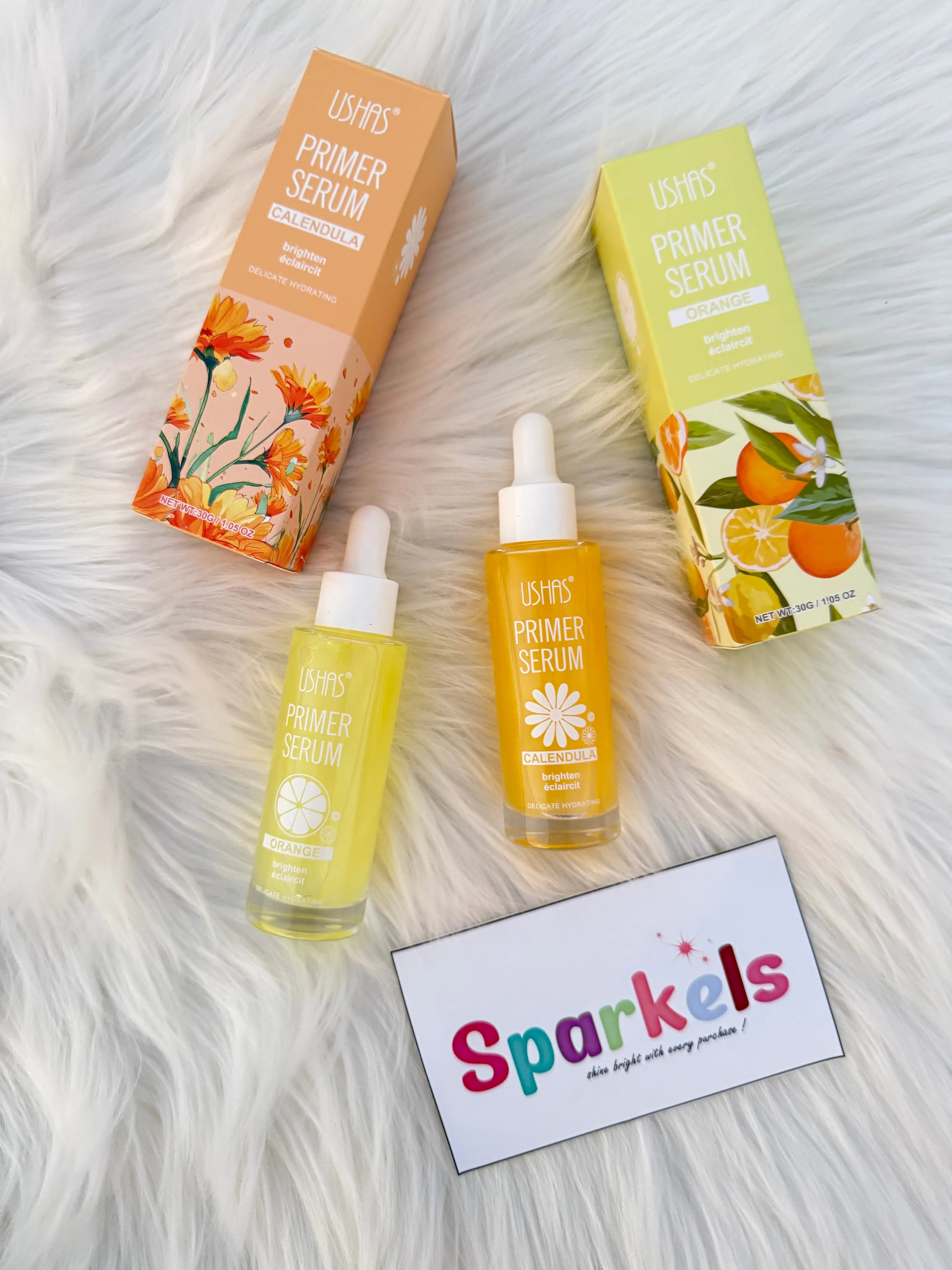 Primer Serum Calendula & Orange (30ml) Sparkels  Sparkels