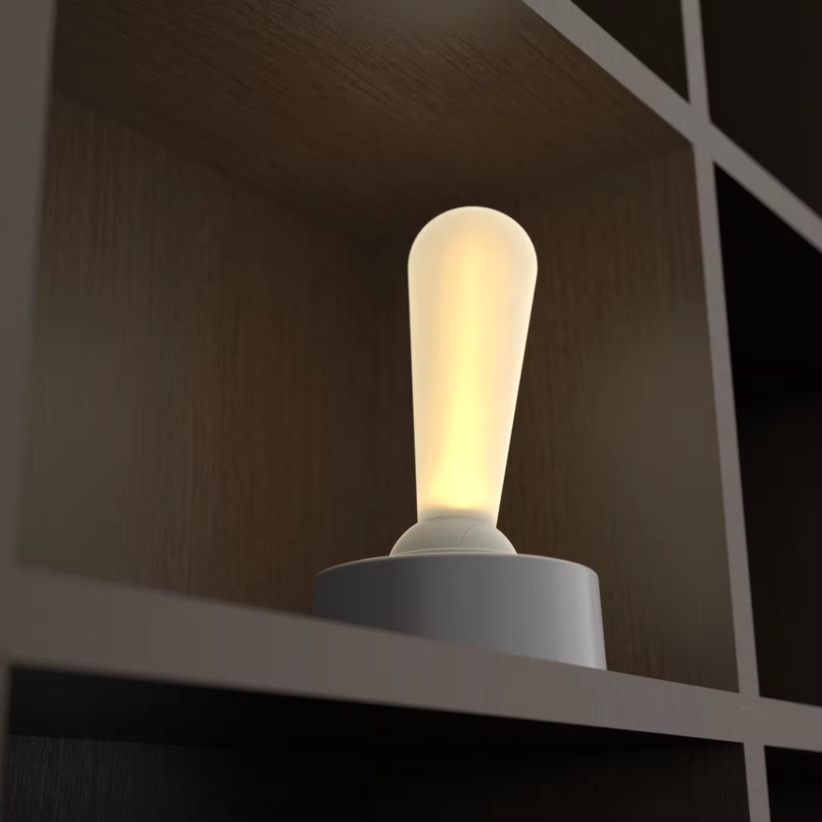 USB Rechargeable LED Night Light  2-Mode Adjustable Brightness Silicone Desk Lamp for Home, Office & Kids' Rooms