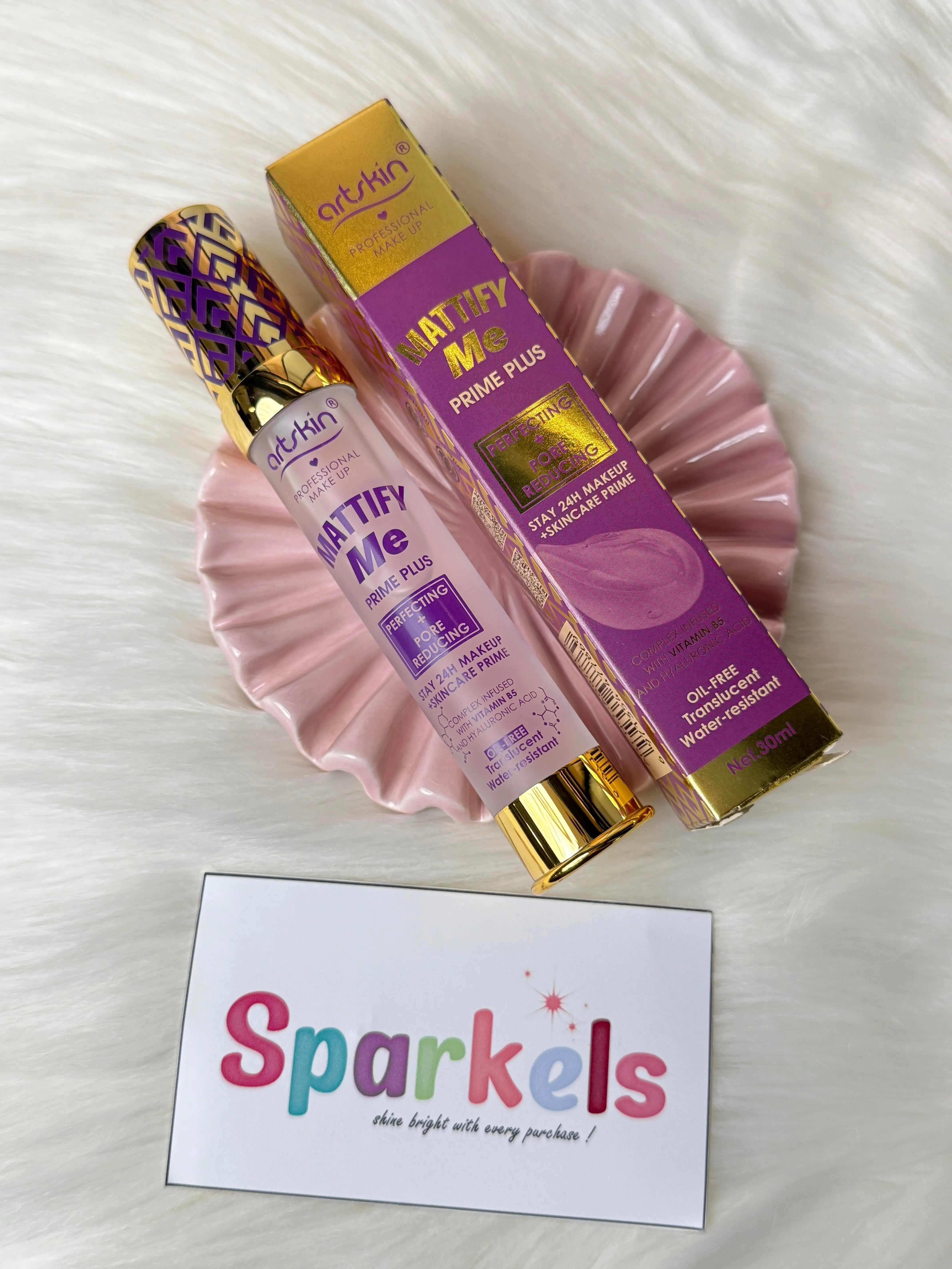 ArtSkin Mattify Me Prime Plus – Perfecting Pore Reducer & Oil-Free Makeup Primer (30ml) Sparkels  Sparkels