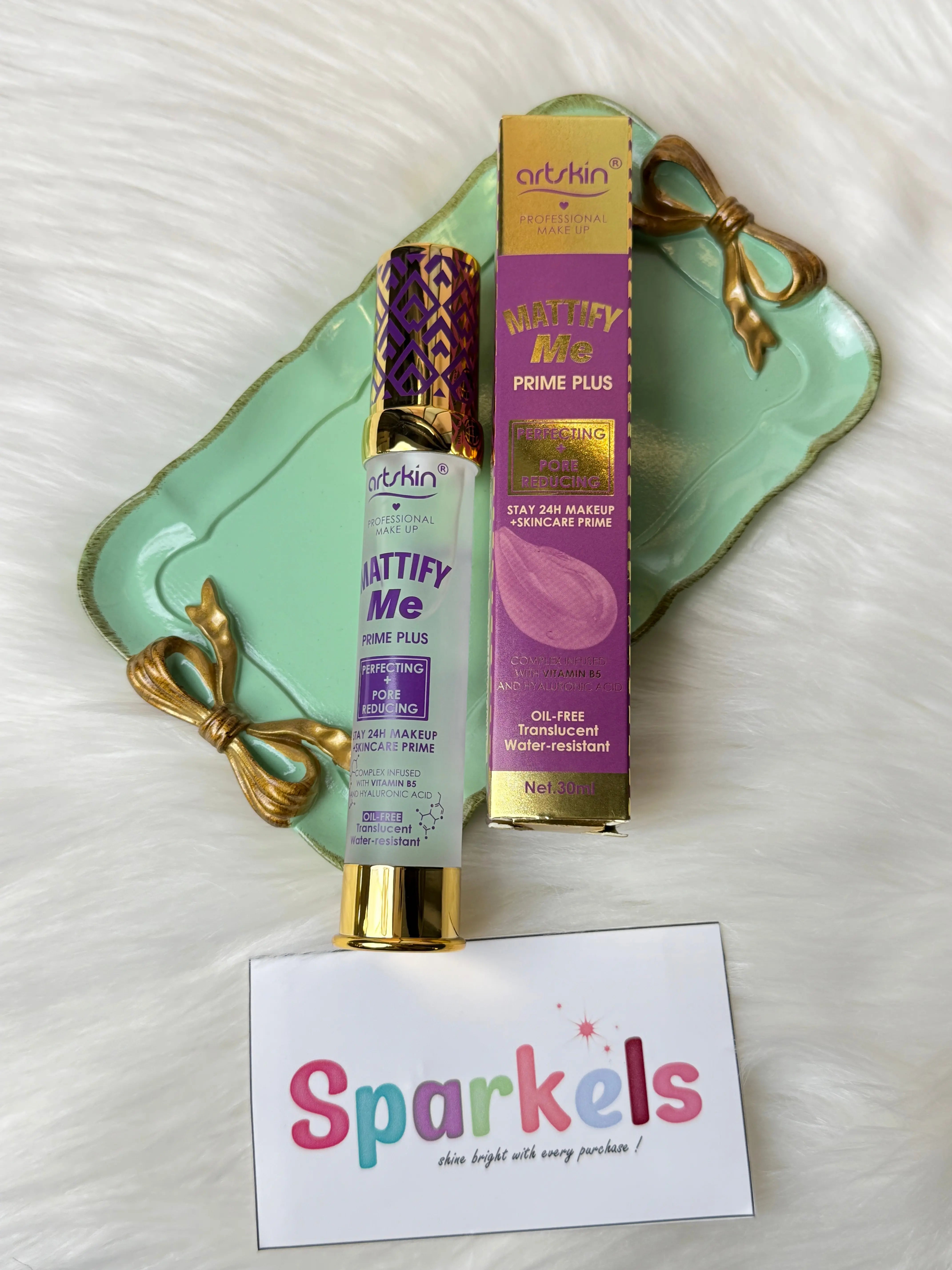 ArtSkin Mattify Me Prime Plus – Perfecting Pore Reducer & Oil-Free Makeup Primer (30ml) Sparkels  Sparkels